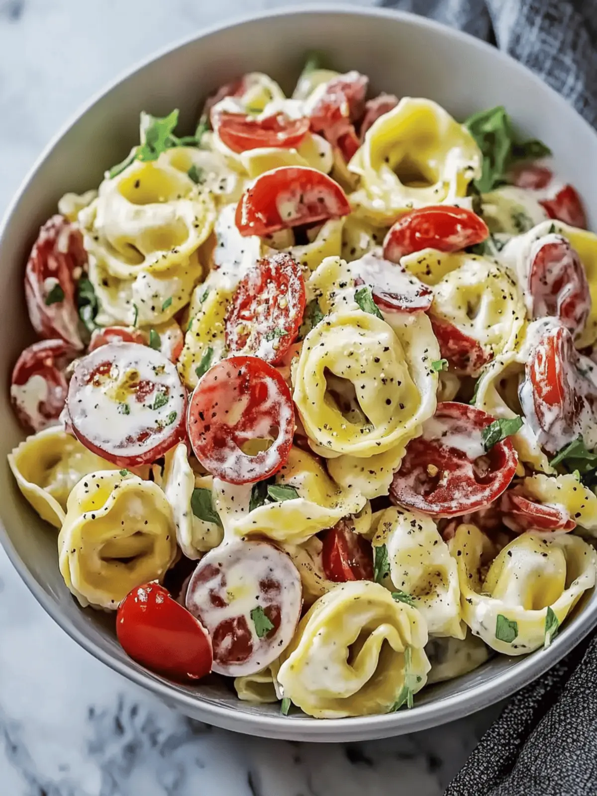 Fresh Grinder Tortellini Salad