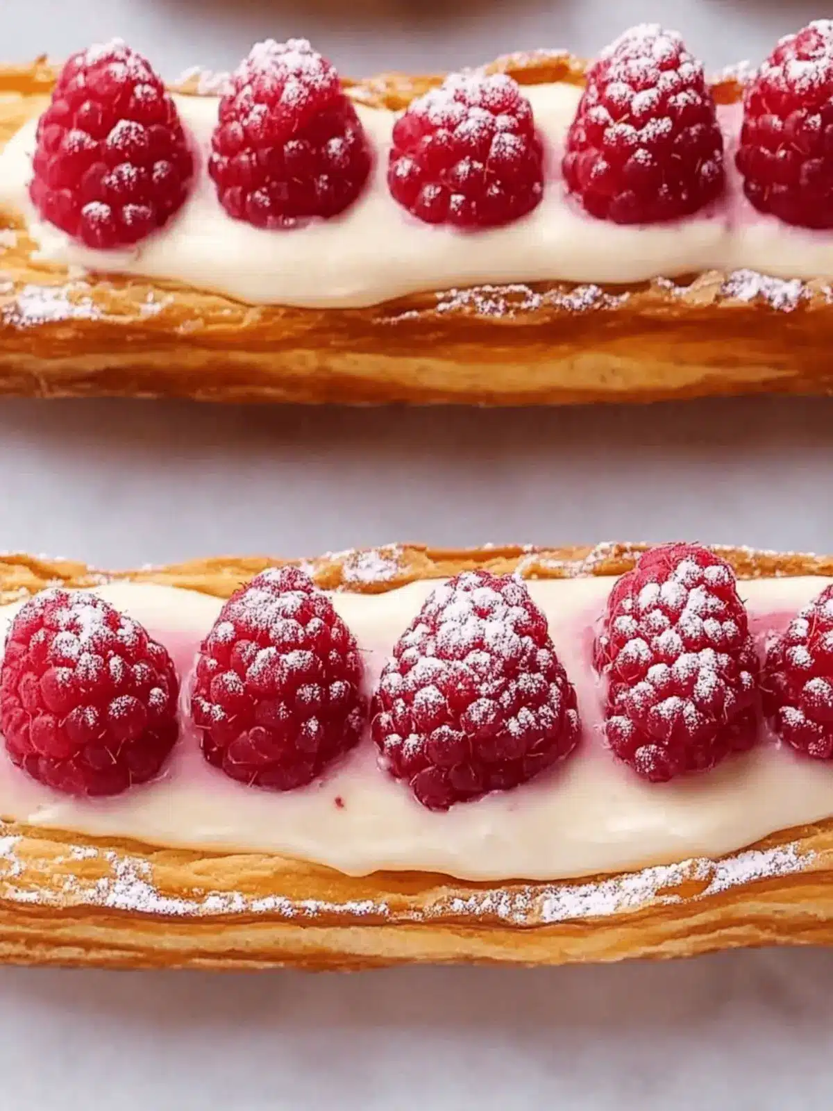 Delightful Raspberry And Cream Éclairs
