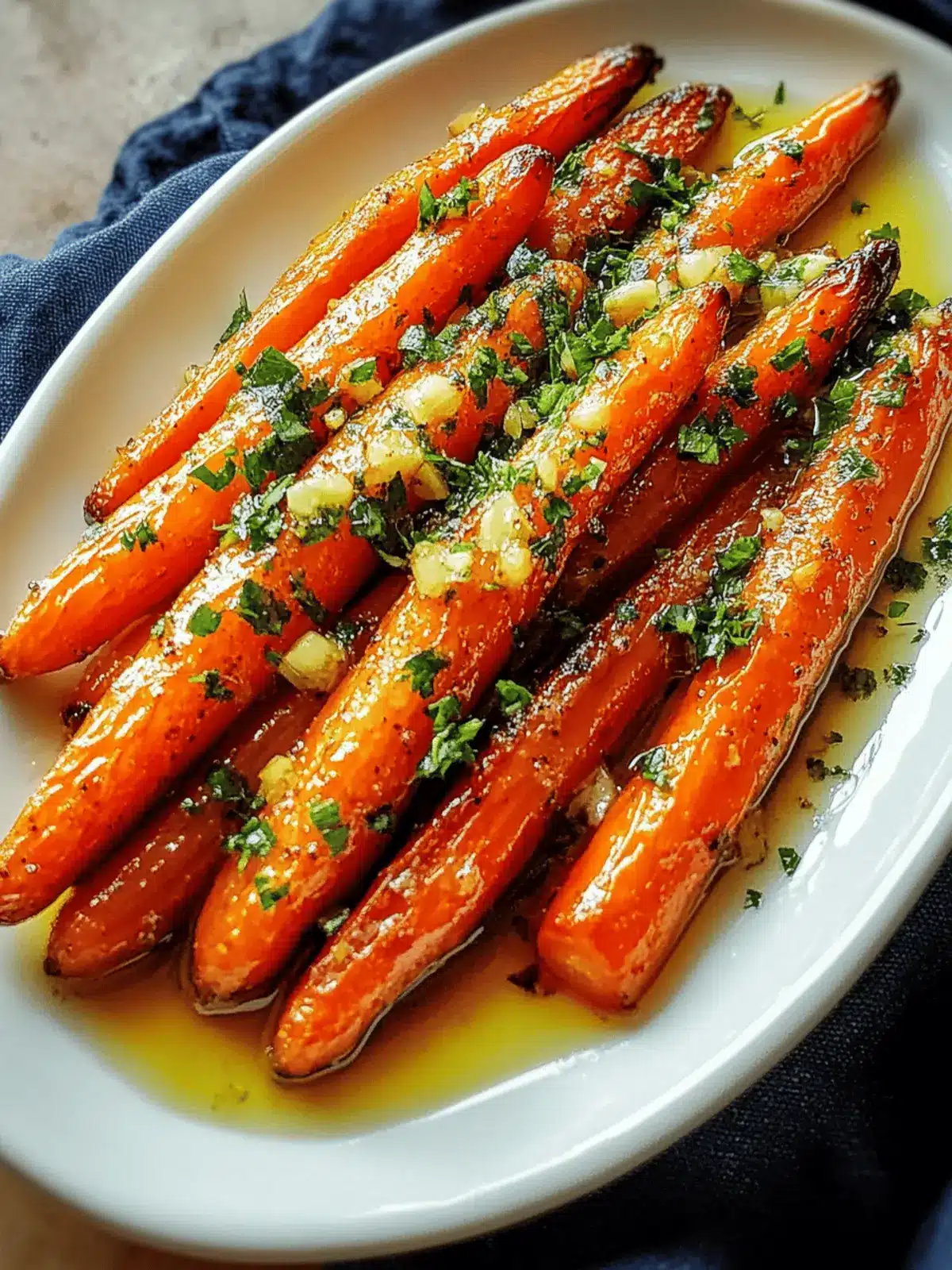 Delicious Honey Garlic Butter Roasted Carrots for Any Meal 3 Honey Garlic Butter Roasted Carrots