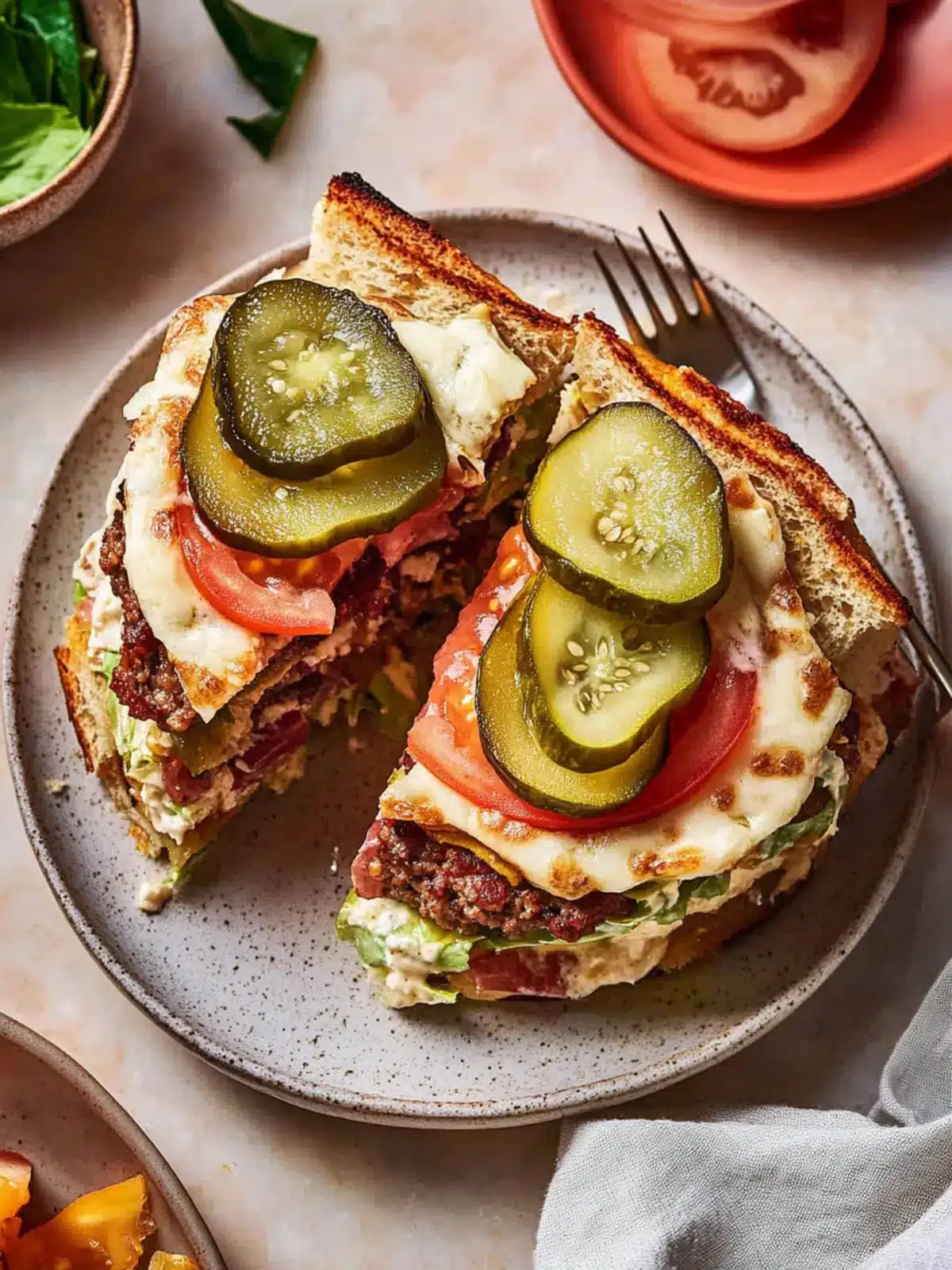 Crunchy Pickle Burger Wrap: Your New Low-Carb Obsession 3 Crunchy Pickle Burger Wrap