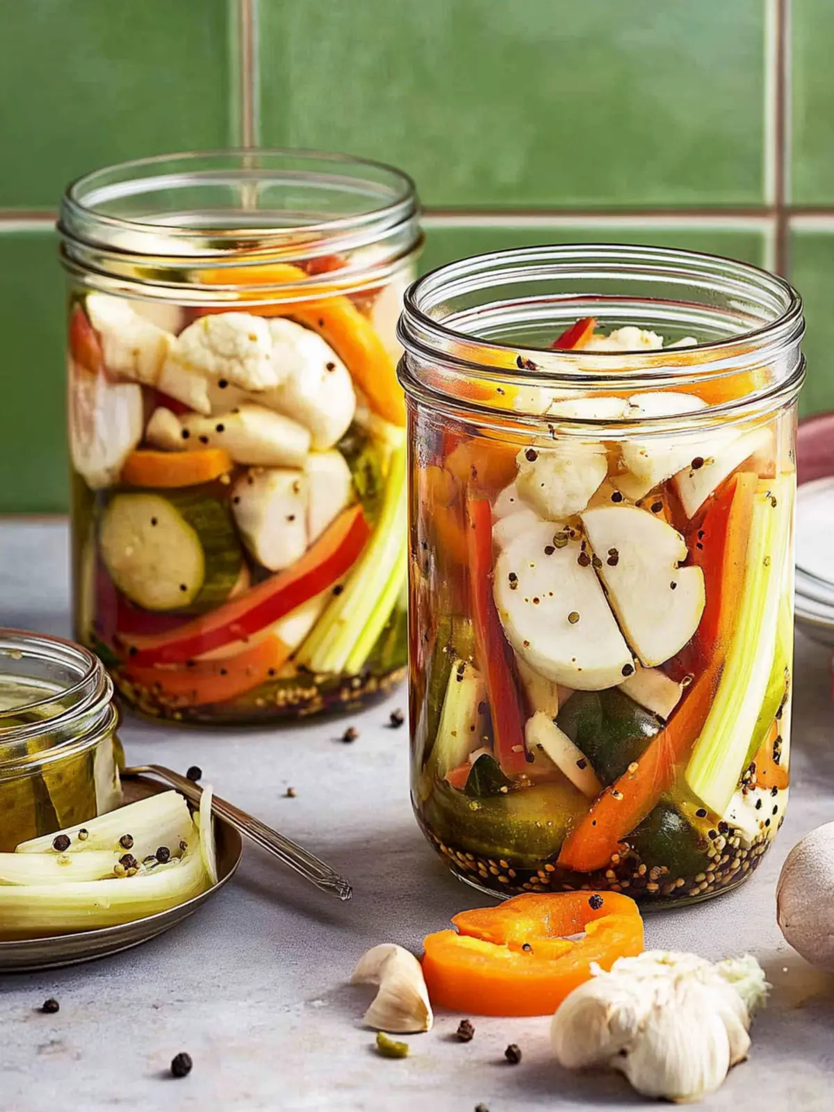 Quick Pickled Vegetables