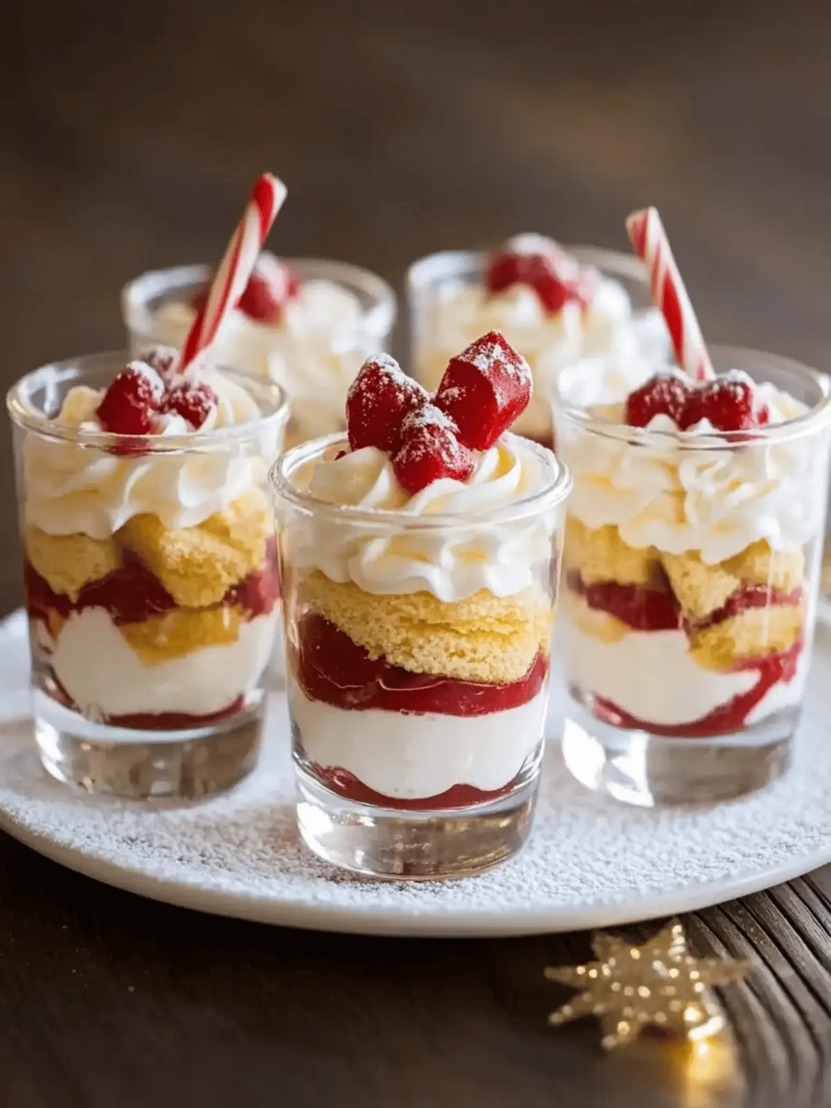 Mini Christmas Trifles