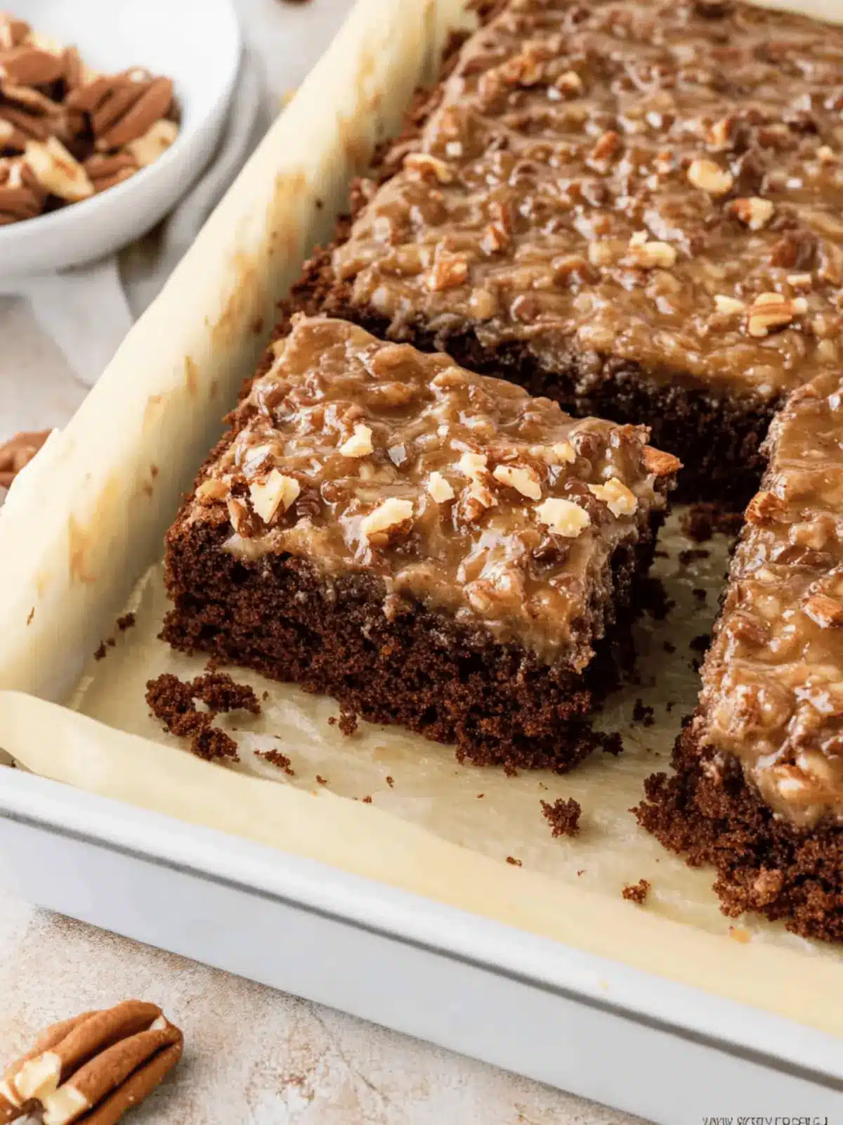 Decadent German Chocolate Sheet Cake for Your Next Celebration 2 German Chocolate Sheet Cake