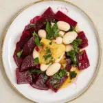 Herby White Bean & Beet Salad