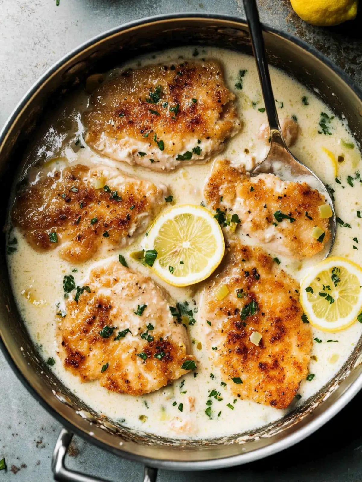 Creamy Lemon Chicken Piccata
