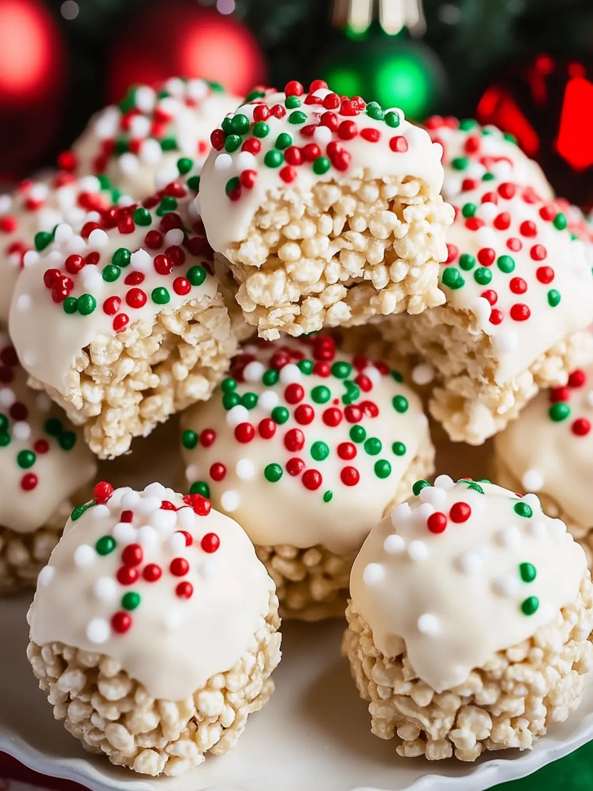 Christmas Rice Crispy Treats