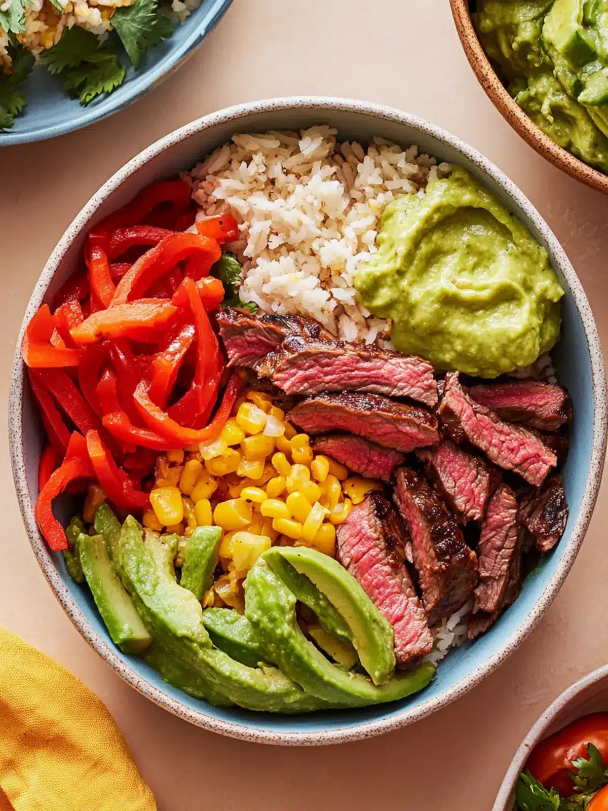 Chipotle Steak Fajita Bowls
