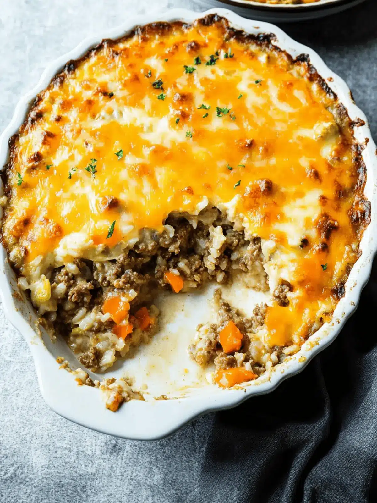 Cheesy Ground Beef and Rice Casserole [+Video]