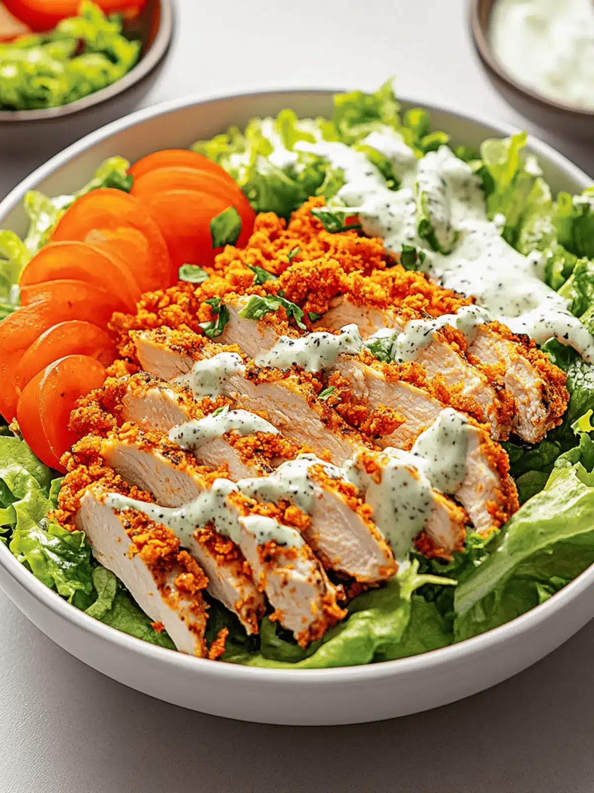 Easy Buffalo Chicken Salad Recipe