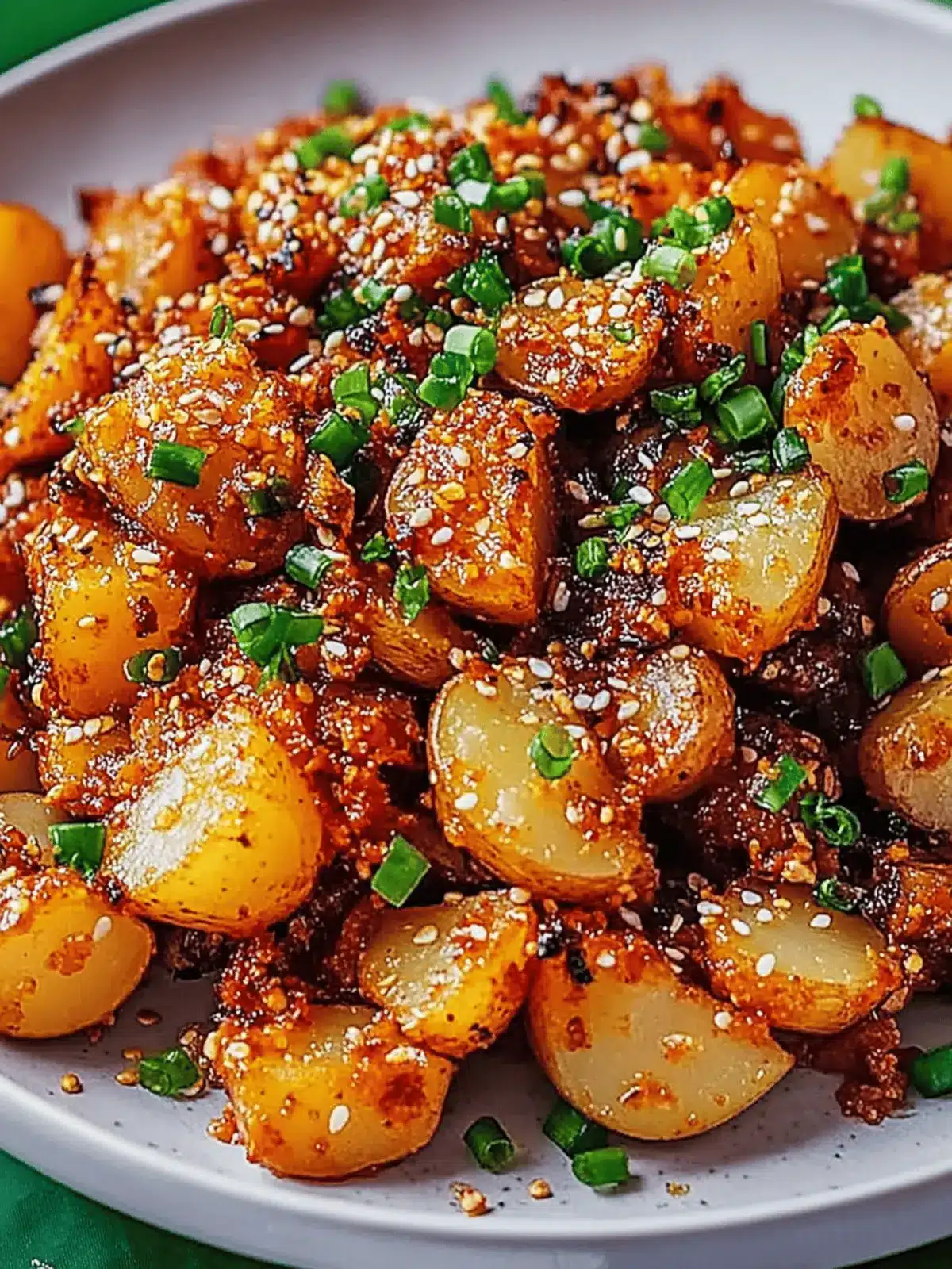Crispy Korean Potato Dish