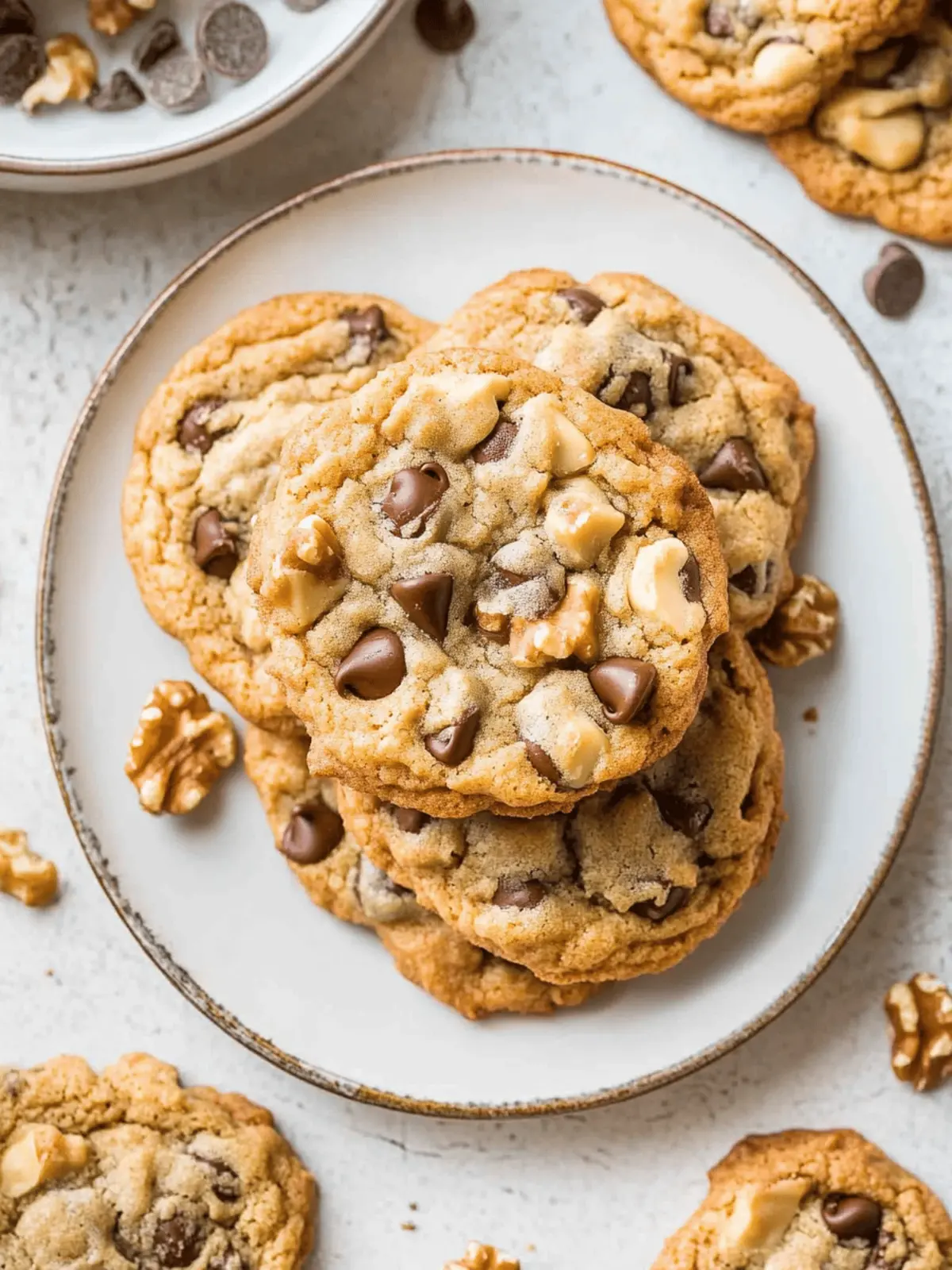 Irresistible Walnut Chocolate Chip Cookies for Cozy Days 3 Walnut Chocolate Chip Cookies