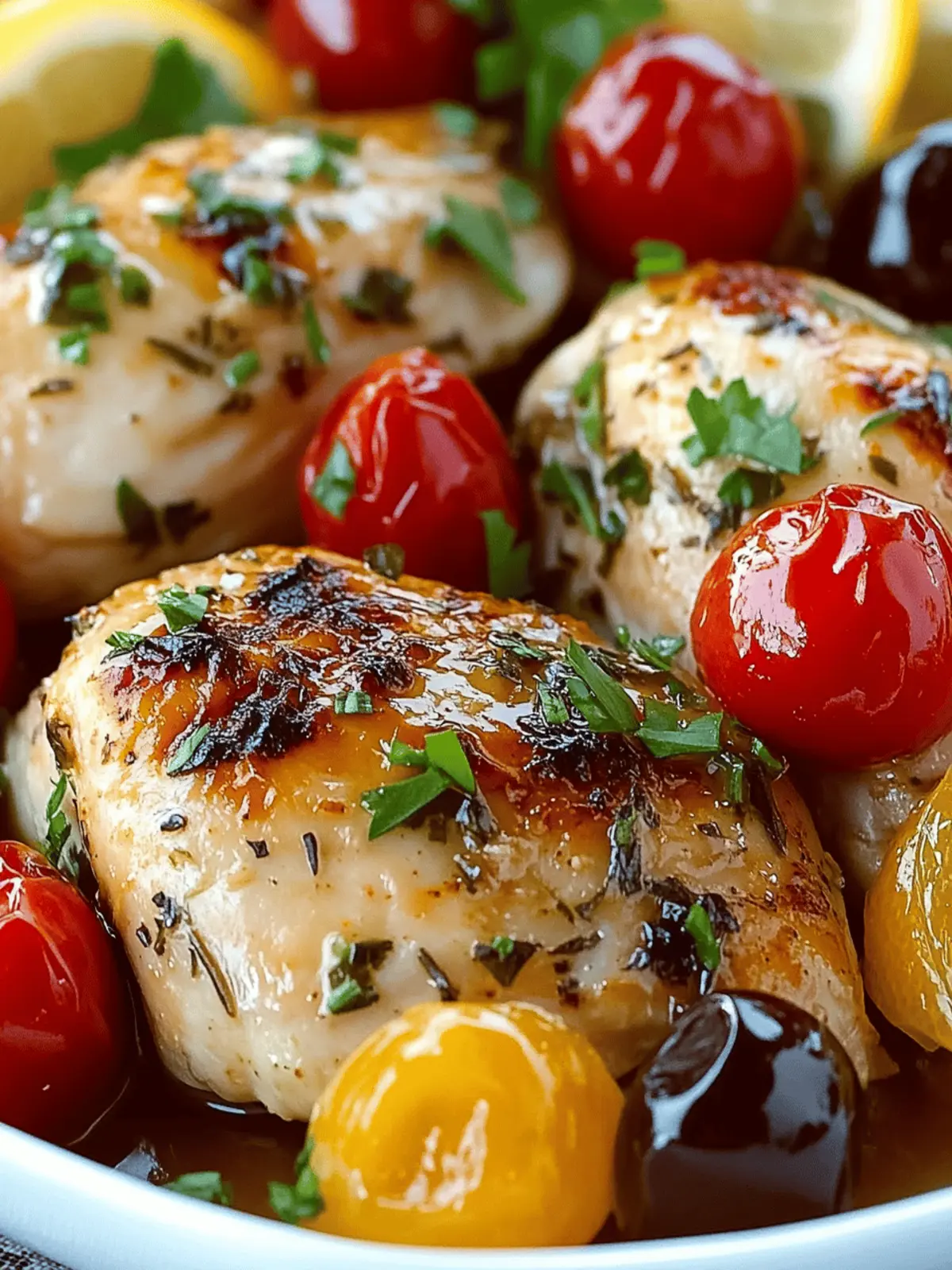 Greek Lemon Chicken Recipe