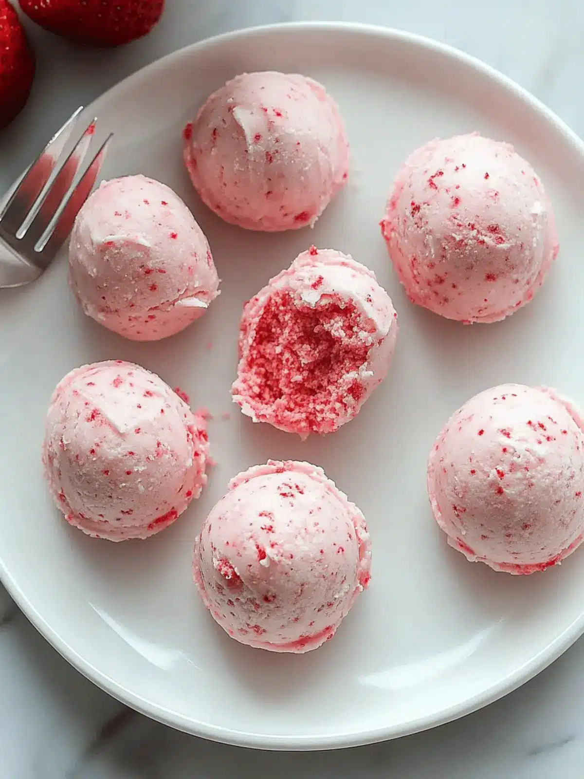 Delicious Strawberry Cheesecake Fat Bombs – Just 4 Ingredients! 4 Strawberry Cheesecake Fat Bombs – 4 Ingredients!