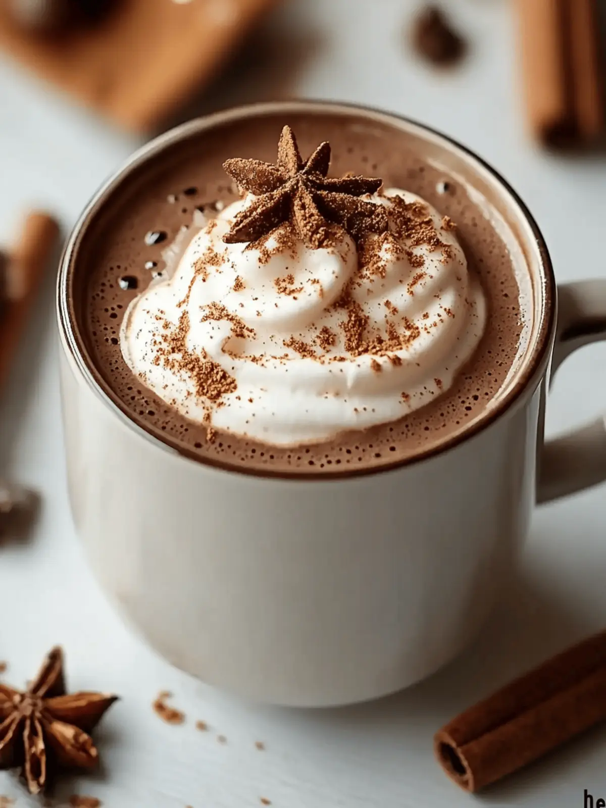 Gingerbread Hot Chocolate