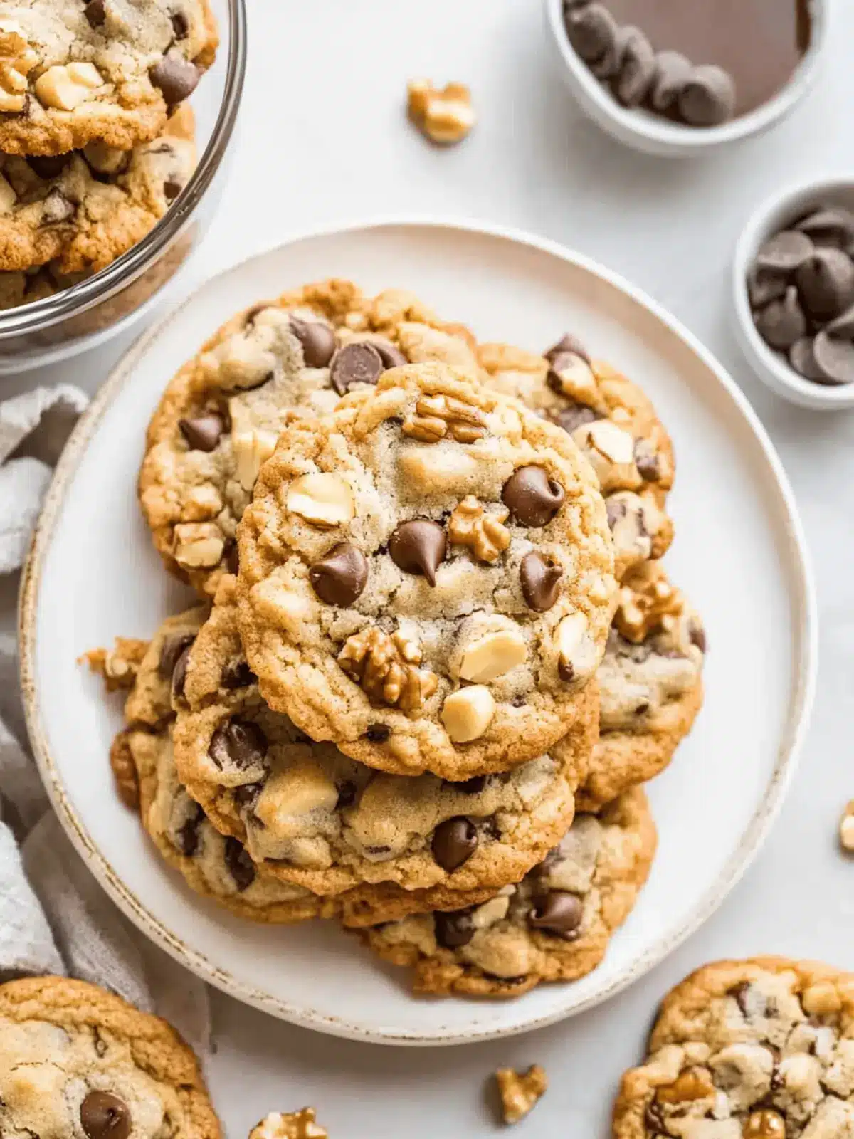 Irresistible Walnut Chocolate Chip Cookies for Cozy Days 4 Walnut Chocolate Chip Cookies