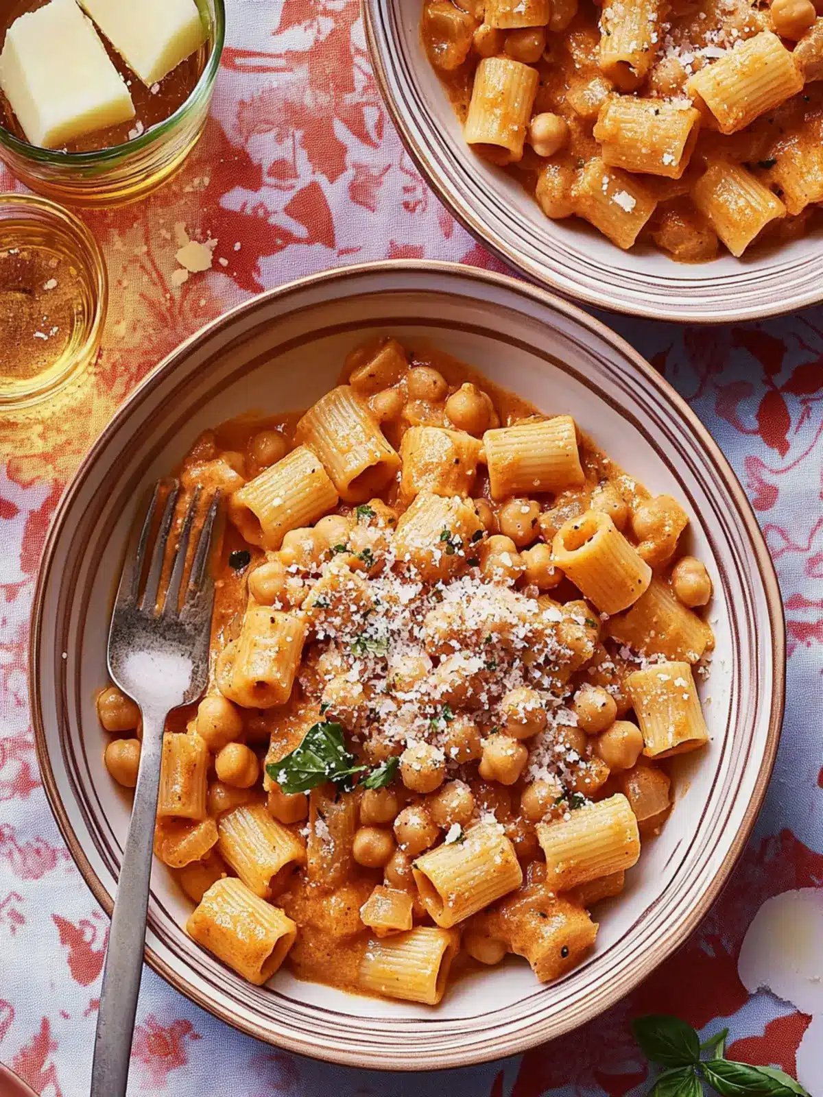 Creamy No Cream Chickpea Rigatoni