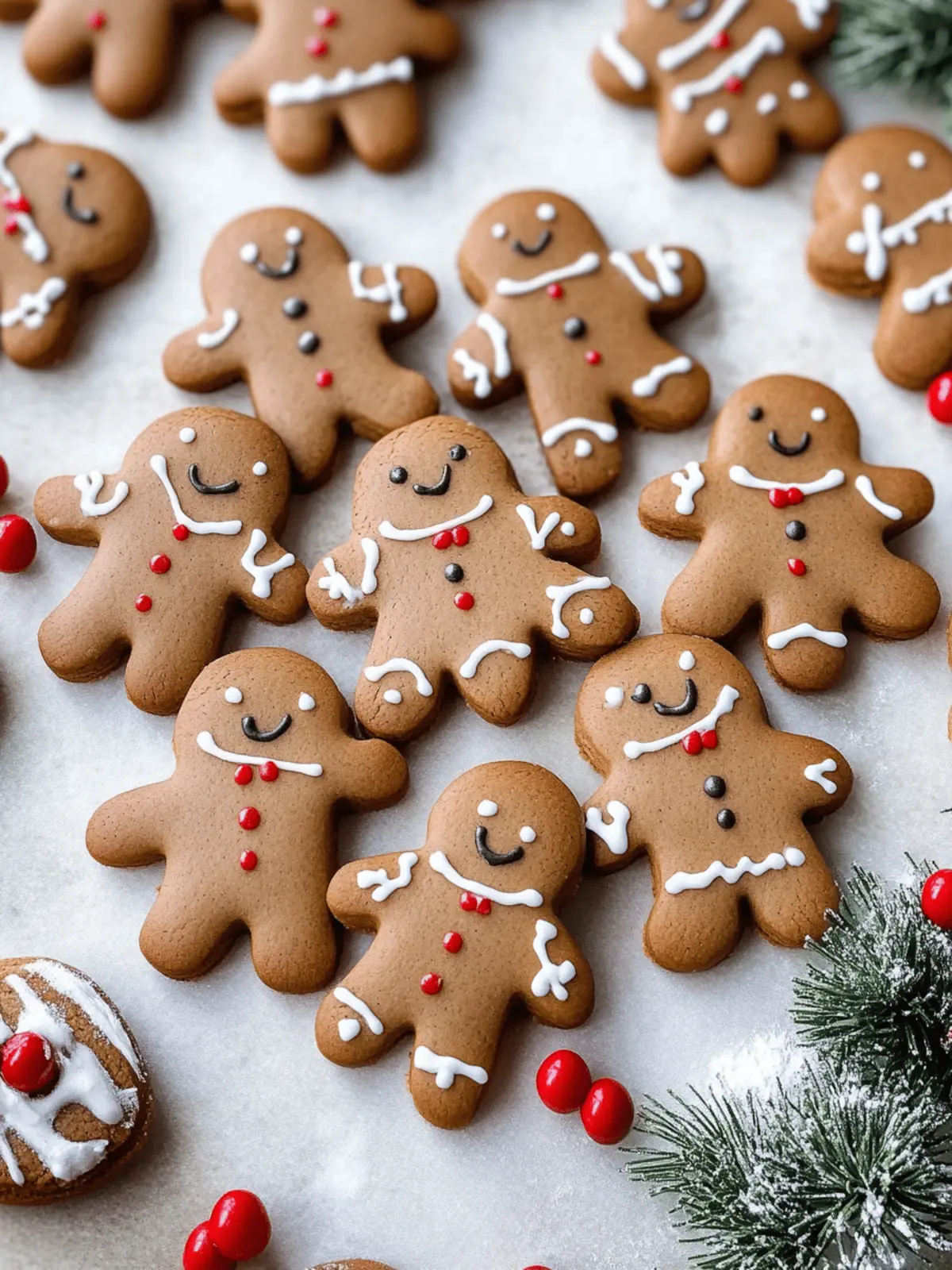 Gingerbread Men Sugar Cookies