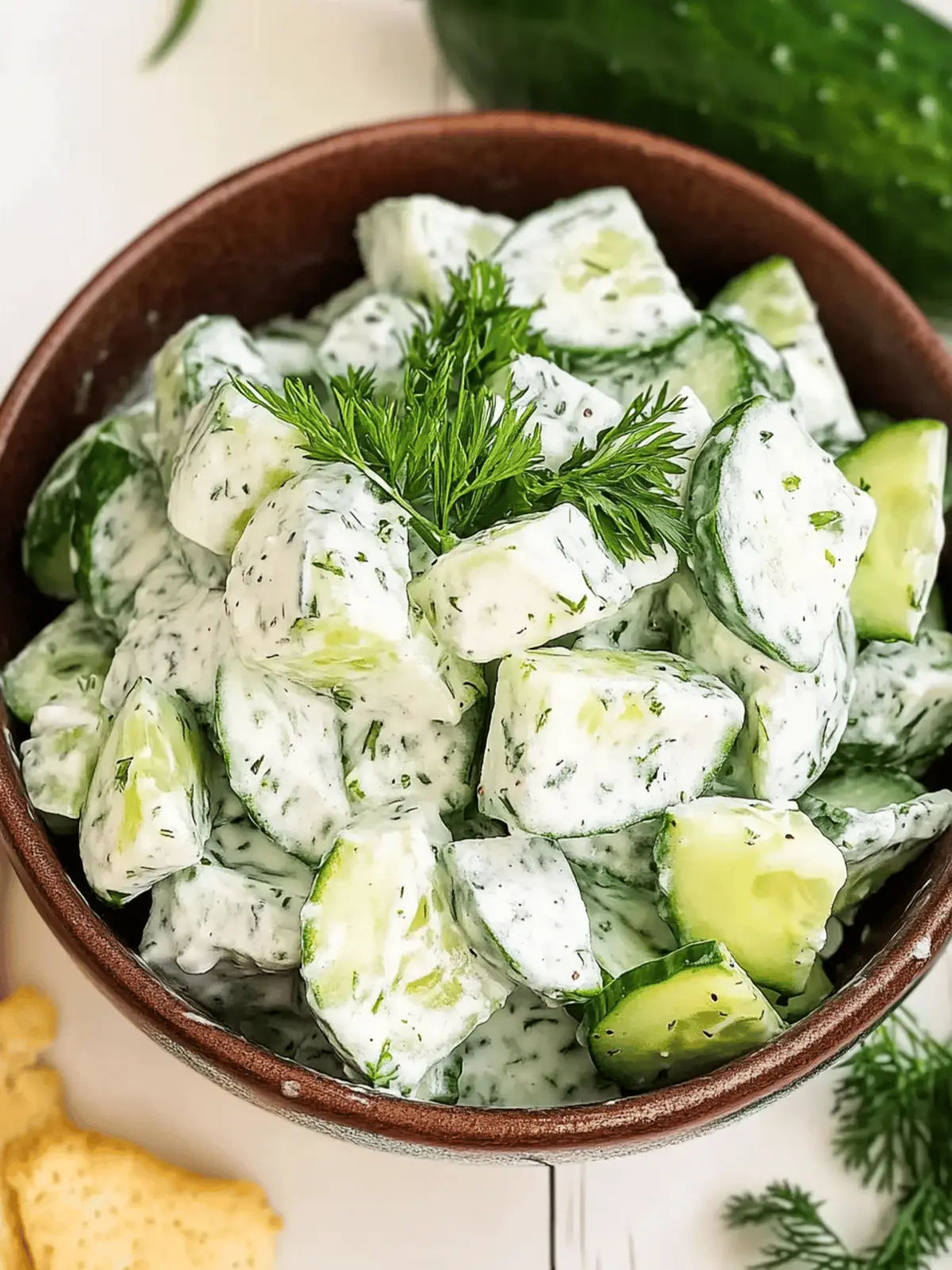 The Best Tzatziki Cucumber Salad for Refreshing Summer Vibes 3 The Best Tzatziki Cucumber Salad
