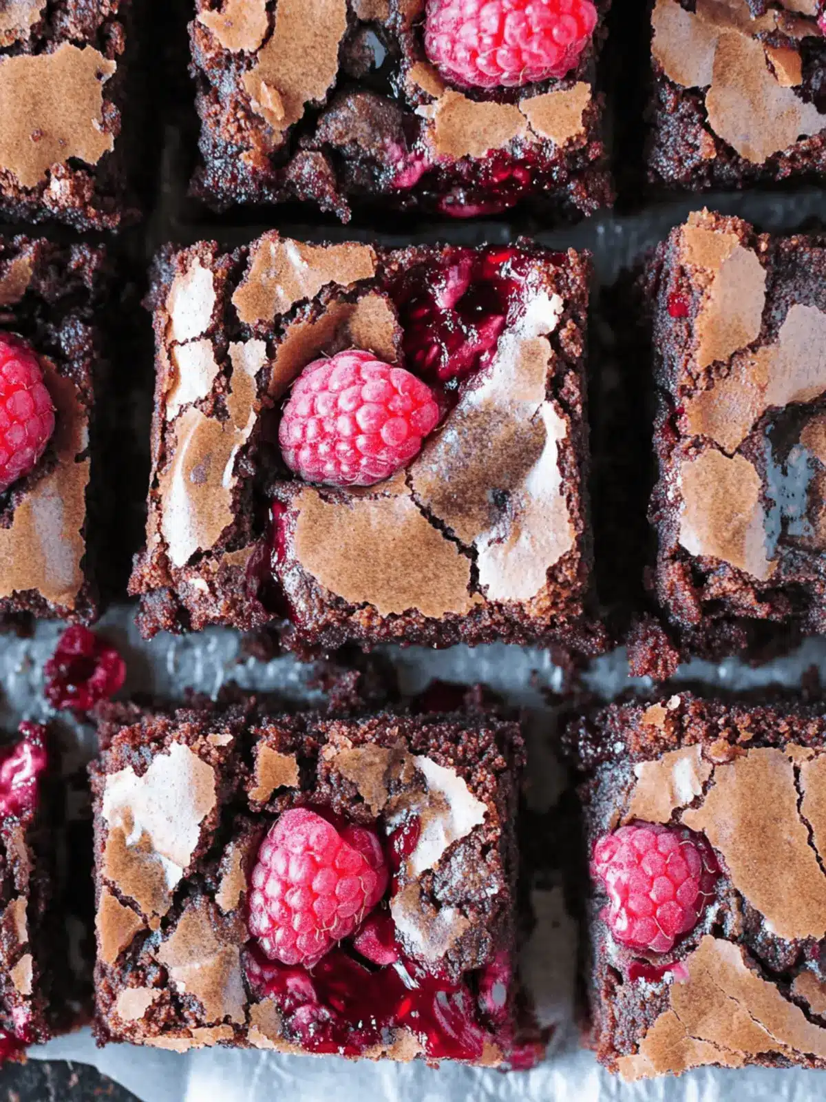 Raspberry Brownies
