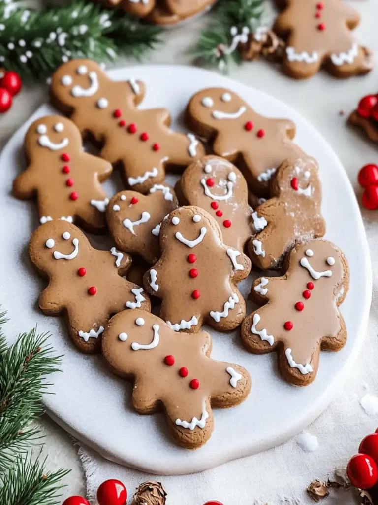 Gingerbread Men Sugar Cookies