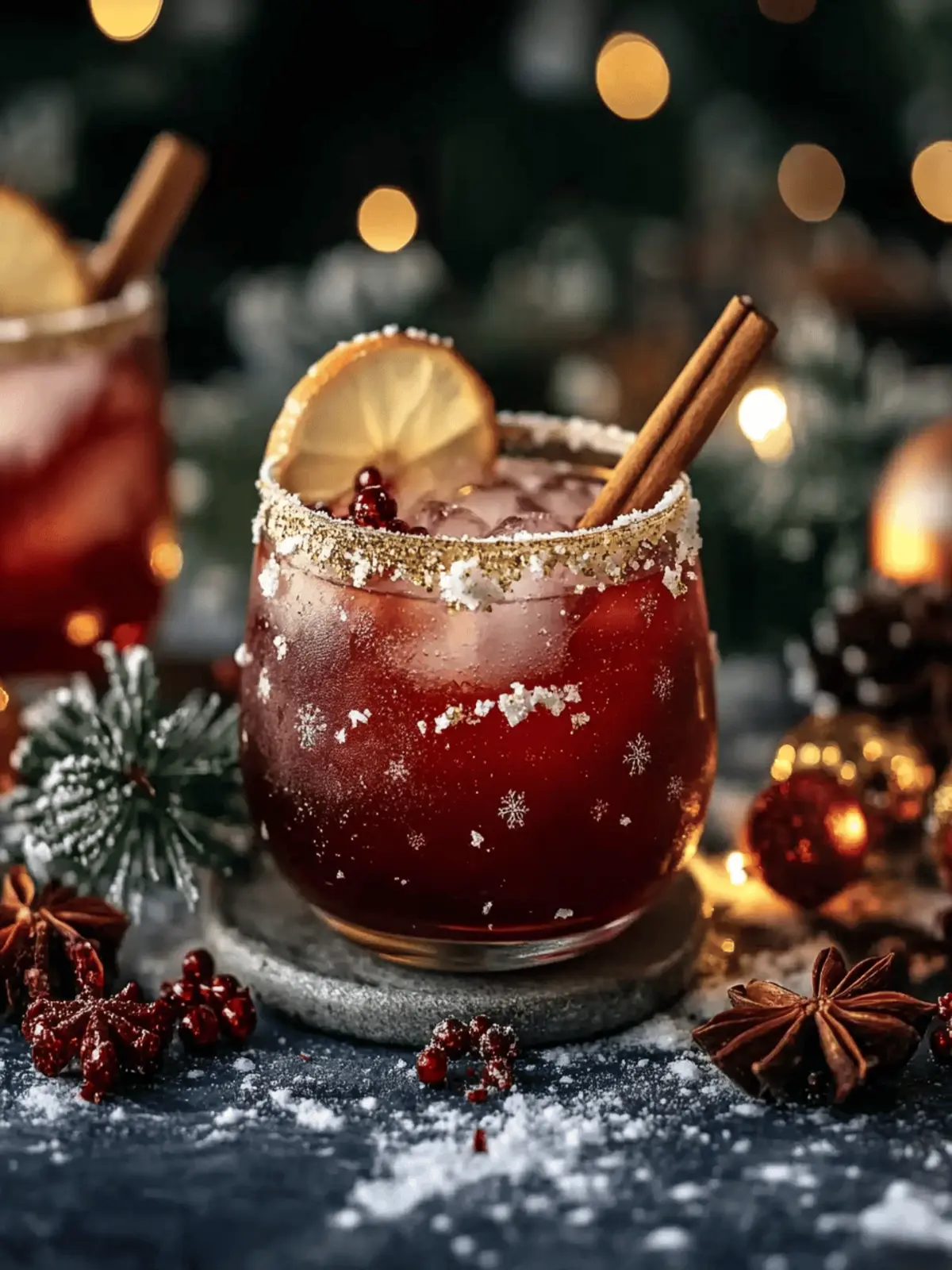 Spiced Christmas Margarita