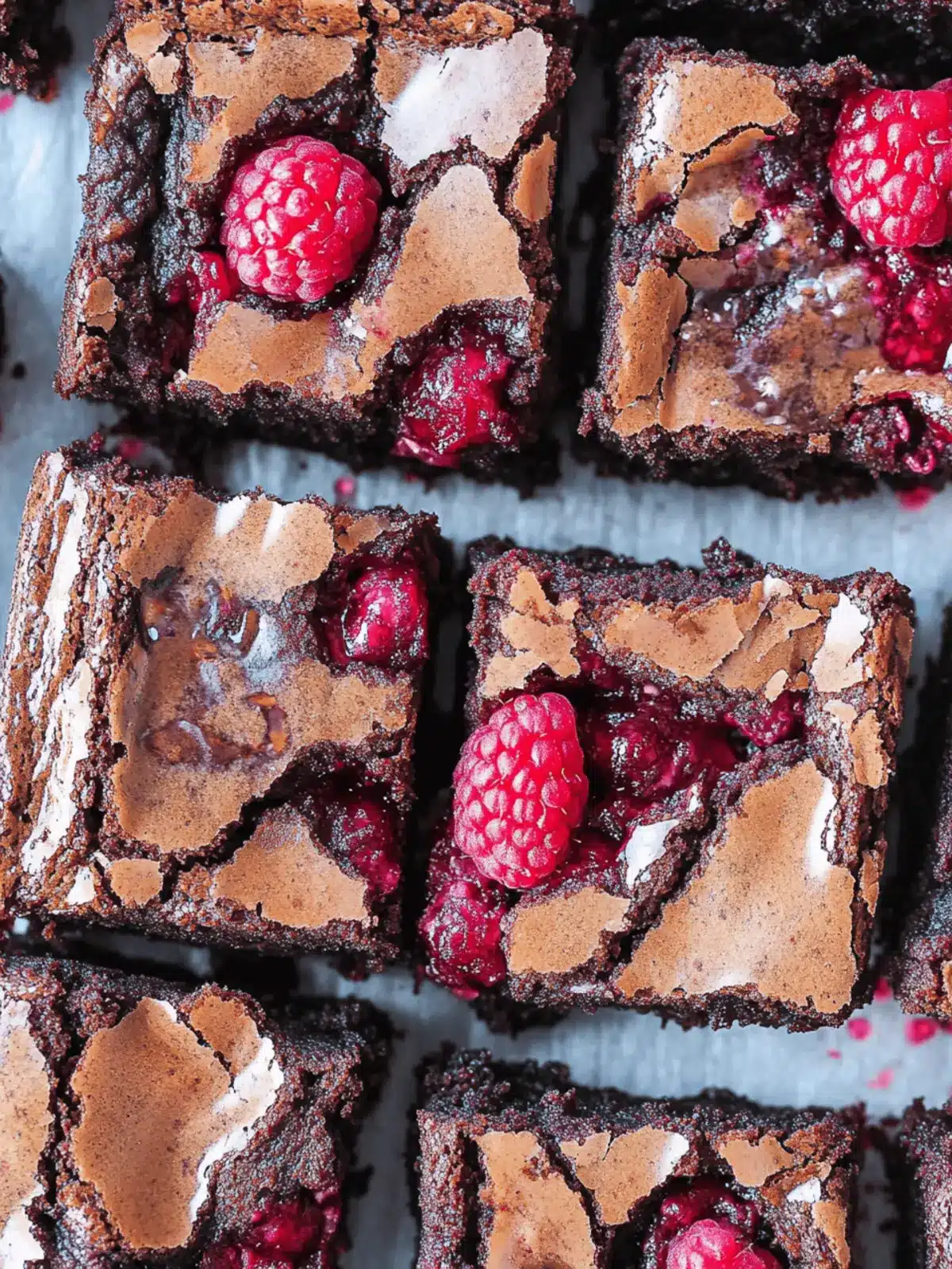 Raspberry Brownies
