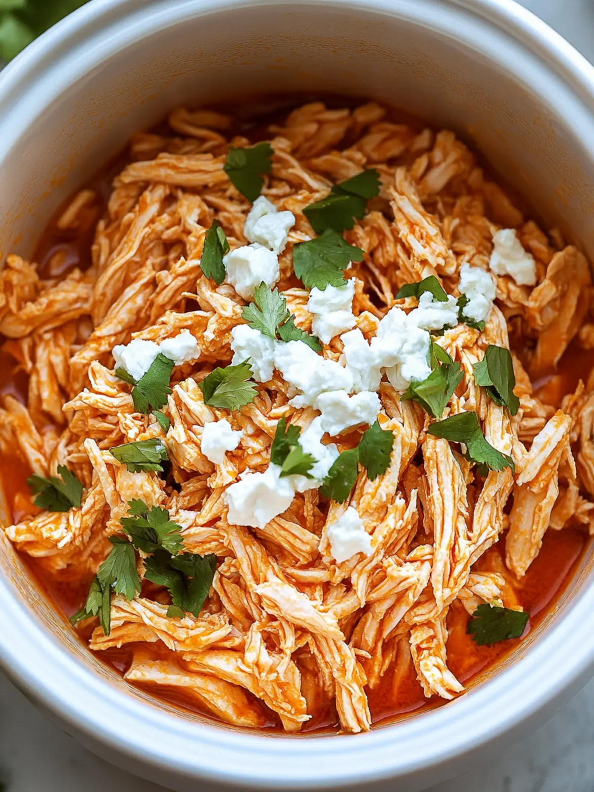 Zesty Crockpot Shredded Buffalo Chicken for Effortless Meals 5 Crockpot Shredded Buffalo Chicken