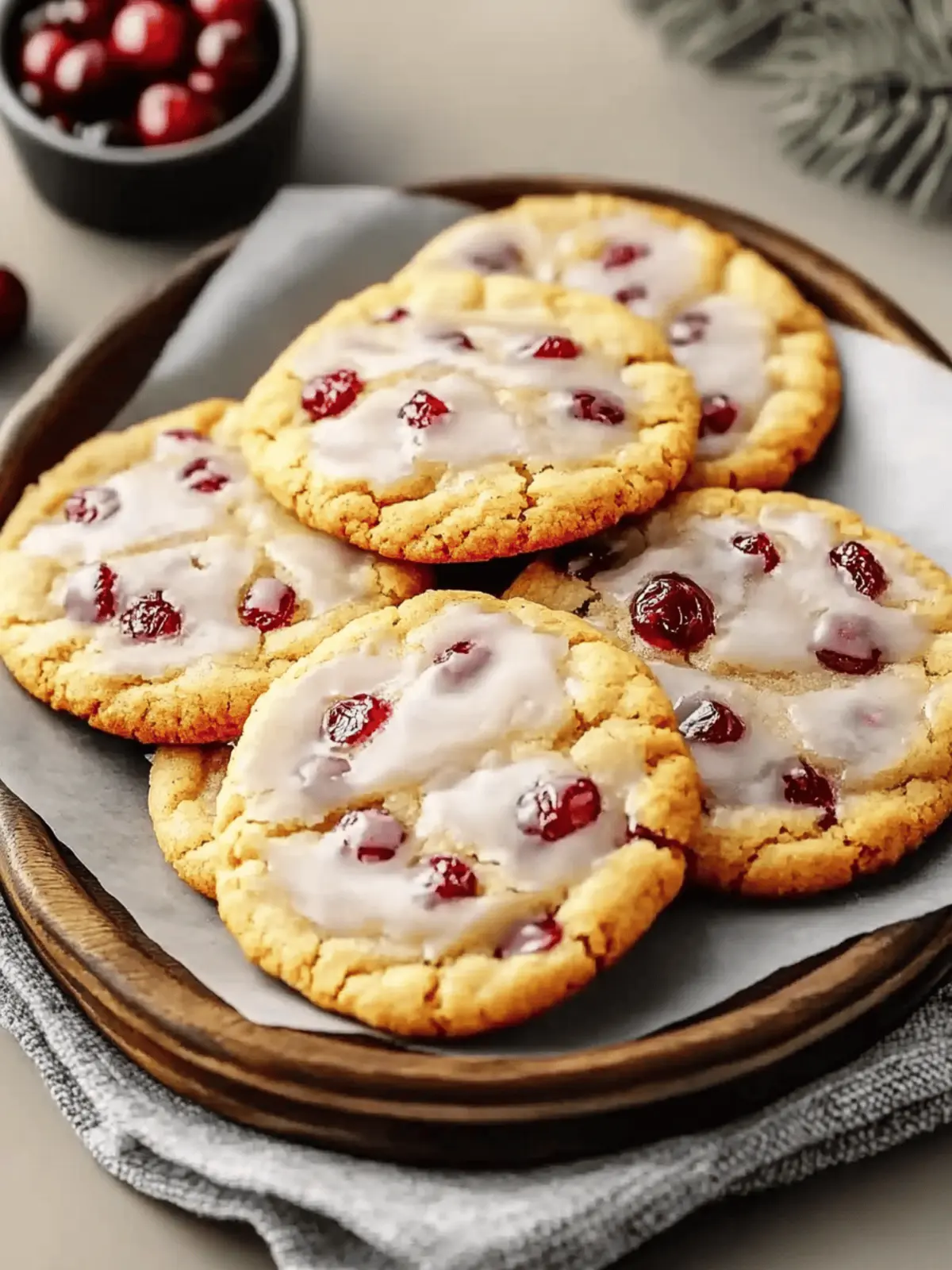 Cranberry Orange Cookies Recipe