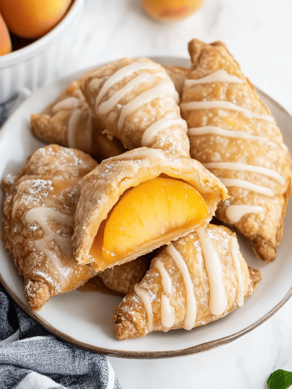 Fried Peach Pies That Will Sweeten Your Day Instantly 4 Fried Peach Pies