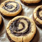 Peanut Butter Brownie Swirl Cookies