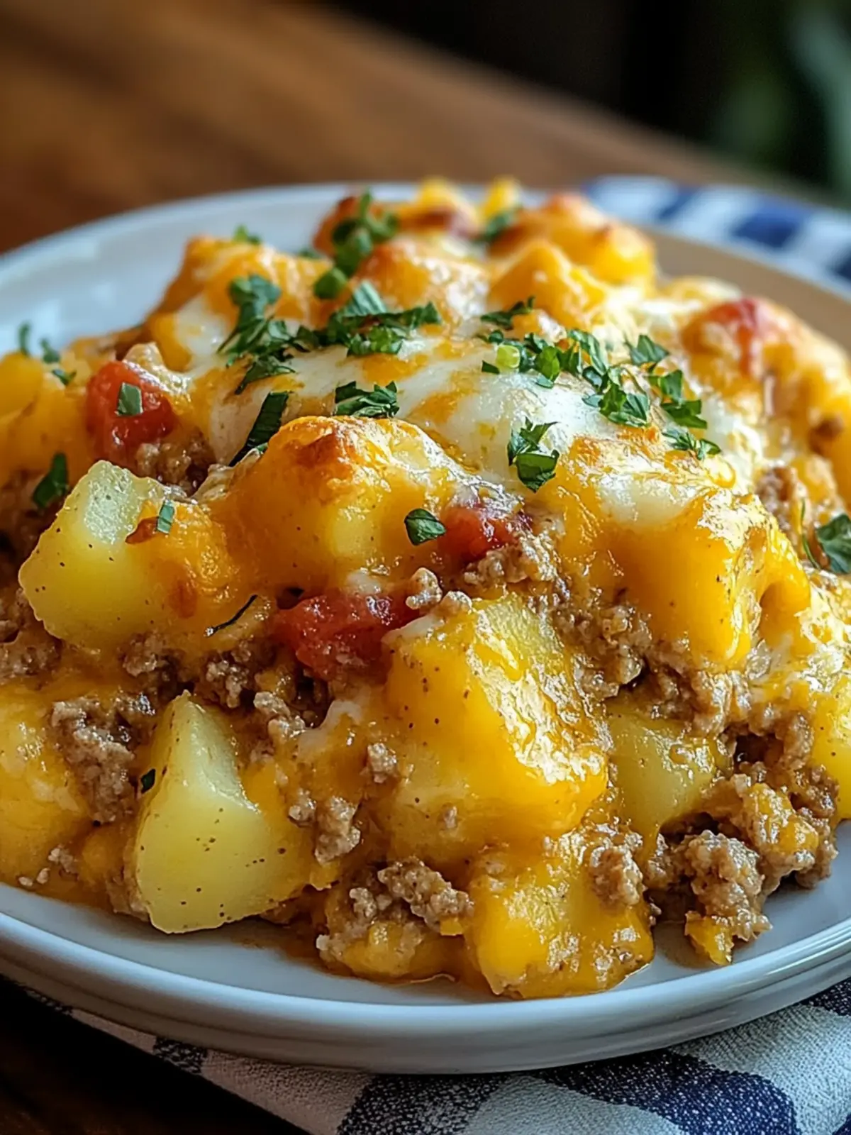 Slow Cooker Cowboy Potato Casserole