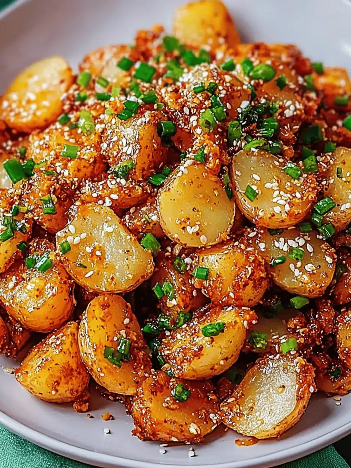 Crispy Korean Potato Dish