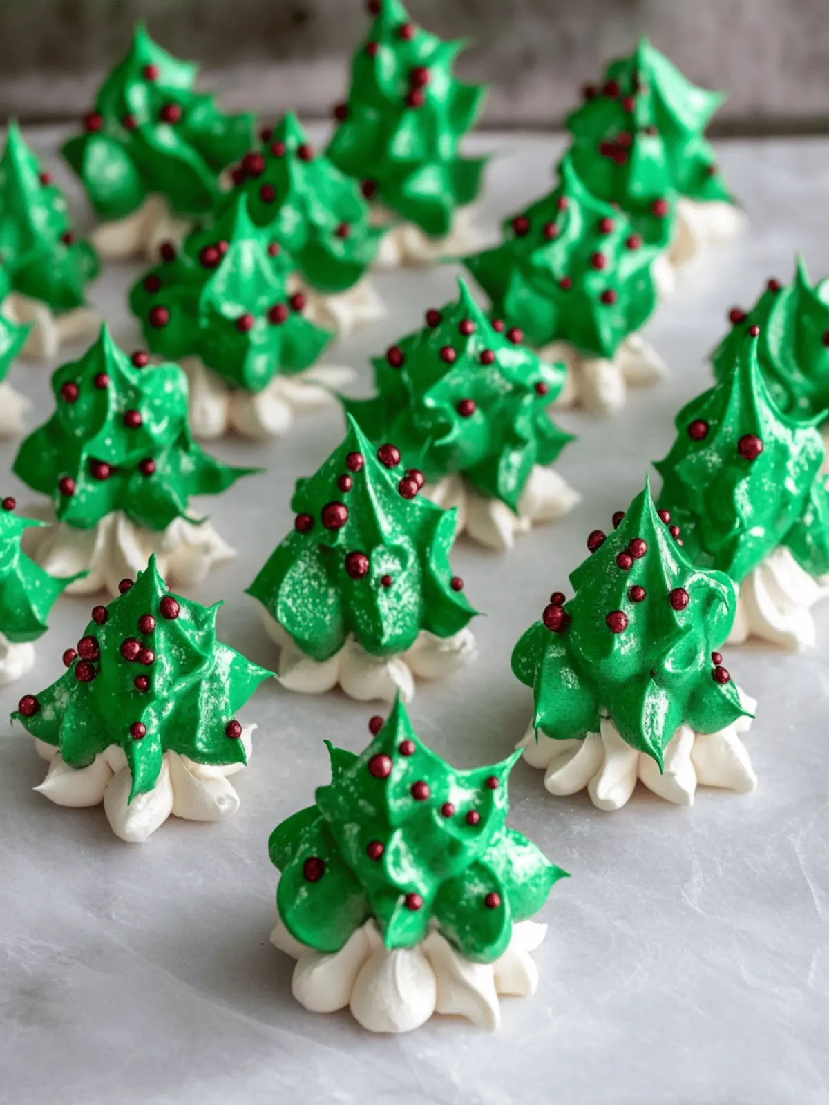 Meringue Trees
