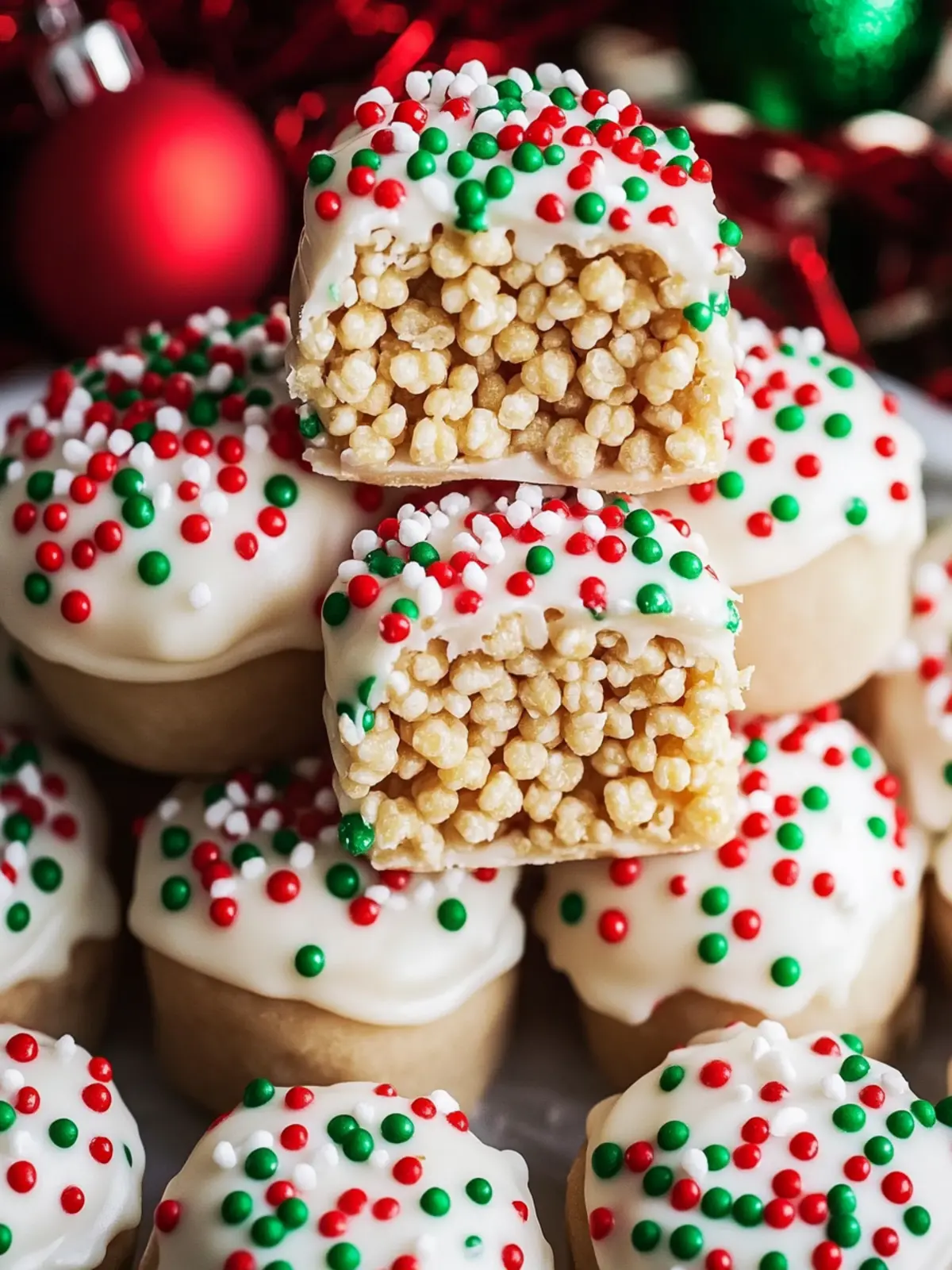 Christmas Rice Crispy Treats
