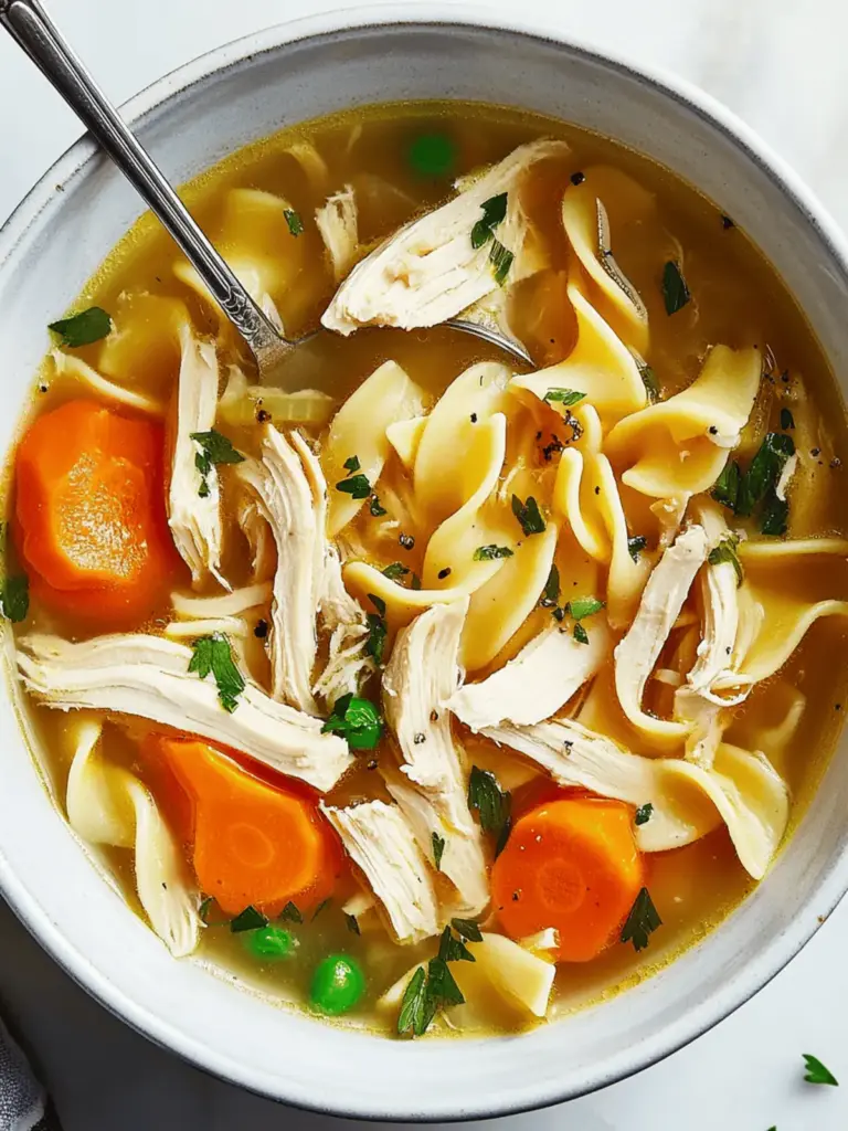 Classic Chicken Noodle Soup