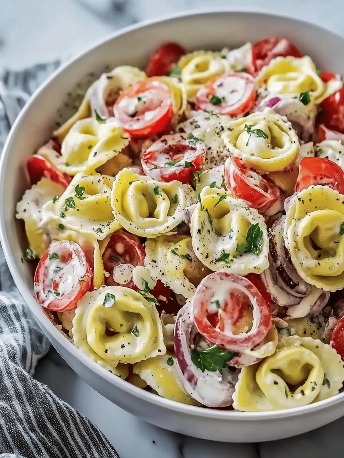 Fresh Grinder Tortellini Salad
