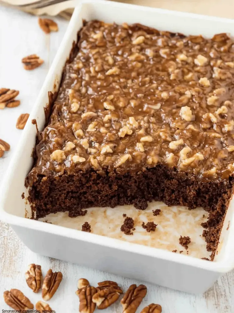 German Chocolate Sheet Cake