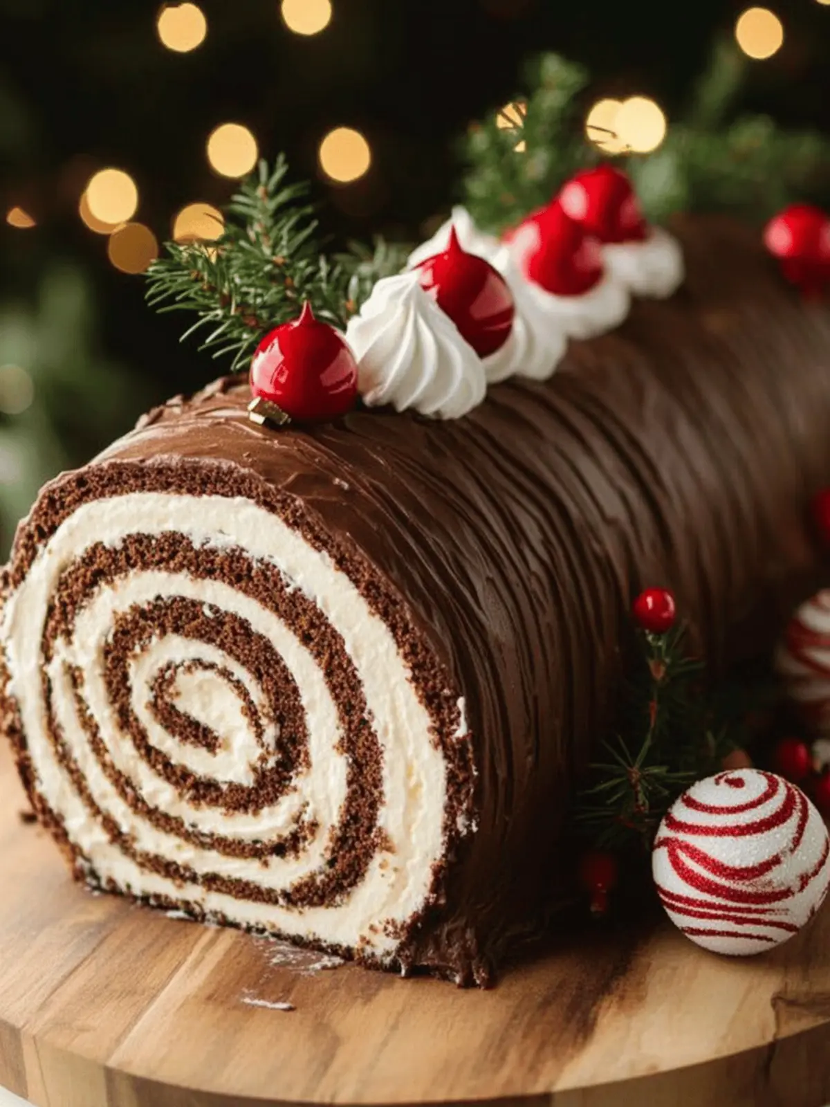 Yule Log Cake (Bûche de Noël) - Your New Holiday Showstopper 5 Yule Log Cake (Bûche de Noël): A Festive Holiday Classic