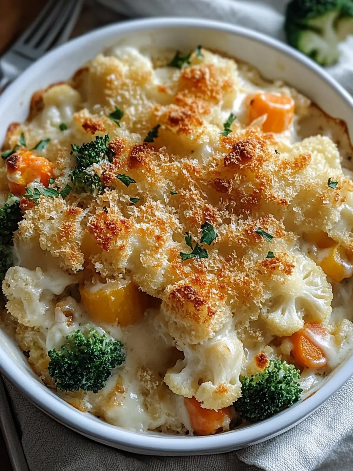 Creamy Winter Vegetable Casserole