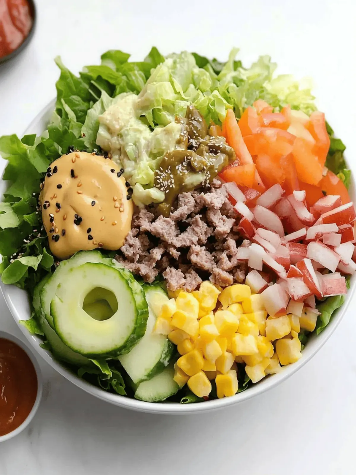 Big Mac Salad Bowl