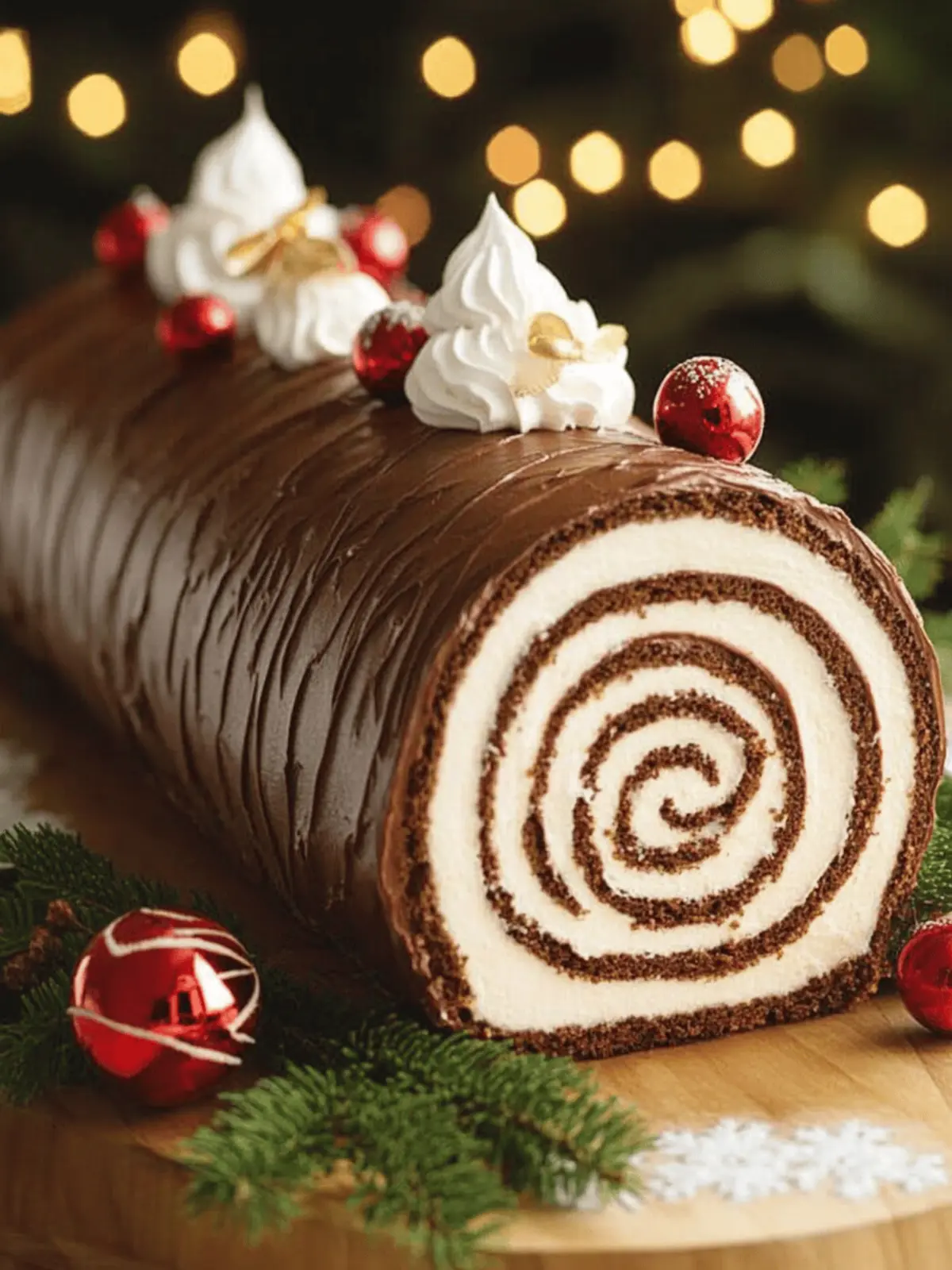 Yule Log Cake (Bûche de Noël) - Your New Holiday Showstopper 2 Yule Log Cake (Bûche de Noël): A Festive Holiday Classic