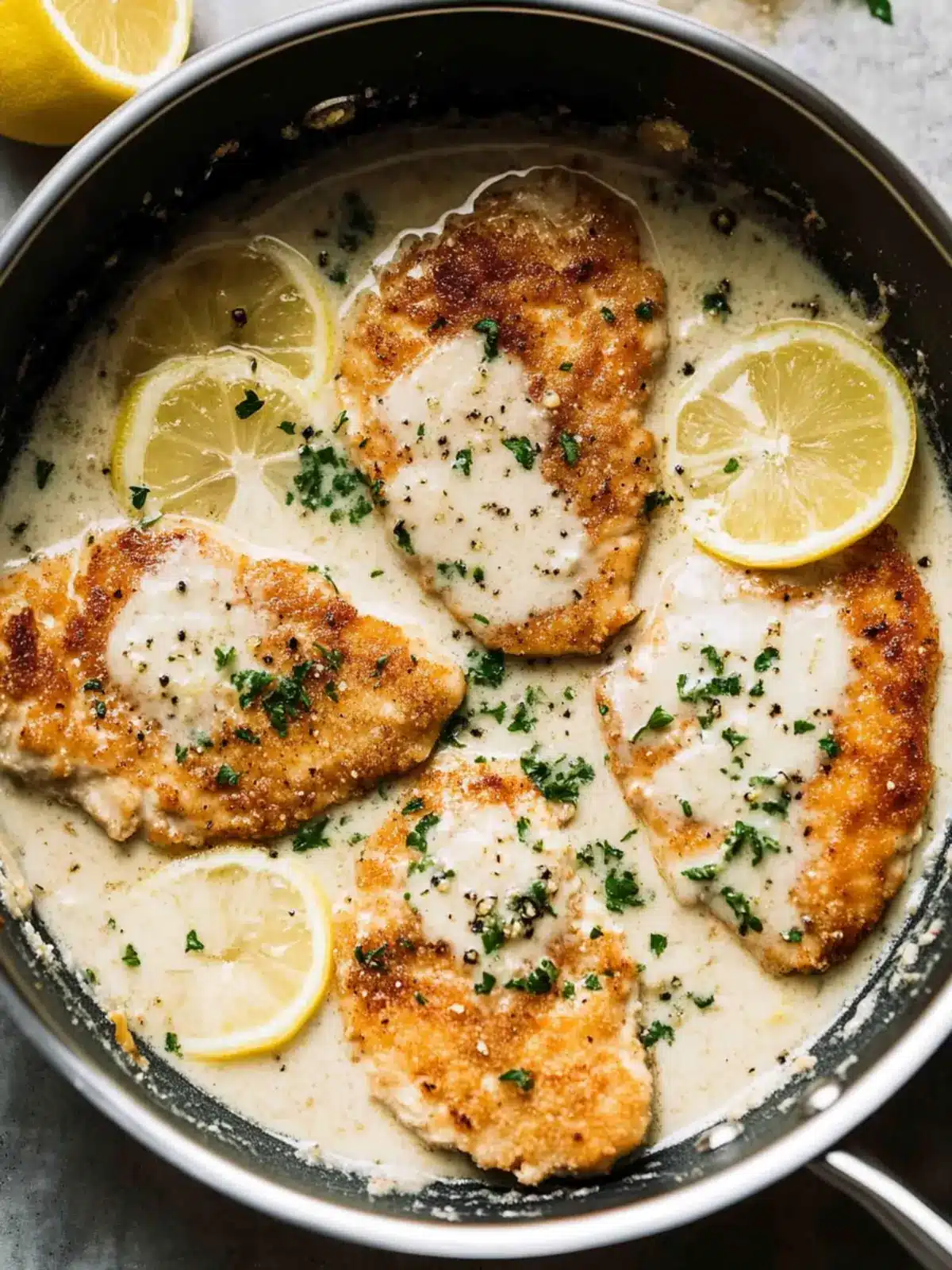 Creamy Lemon Chicken Piccata