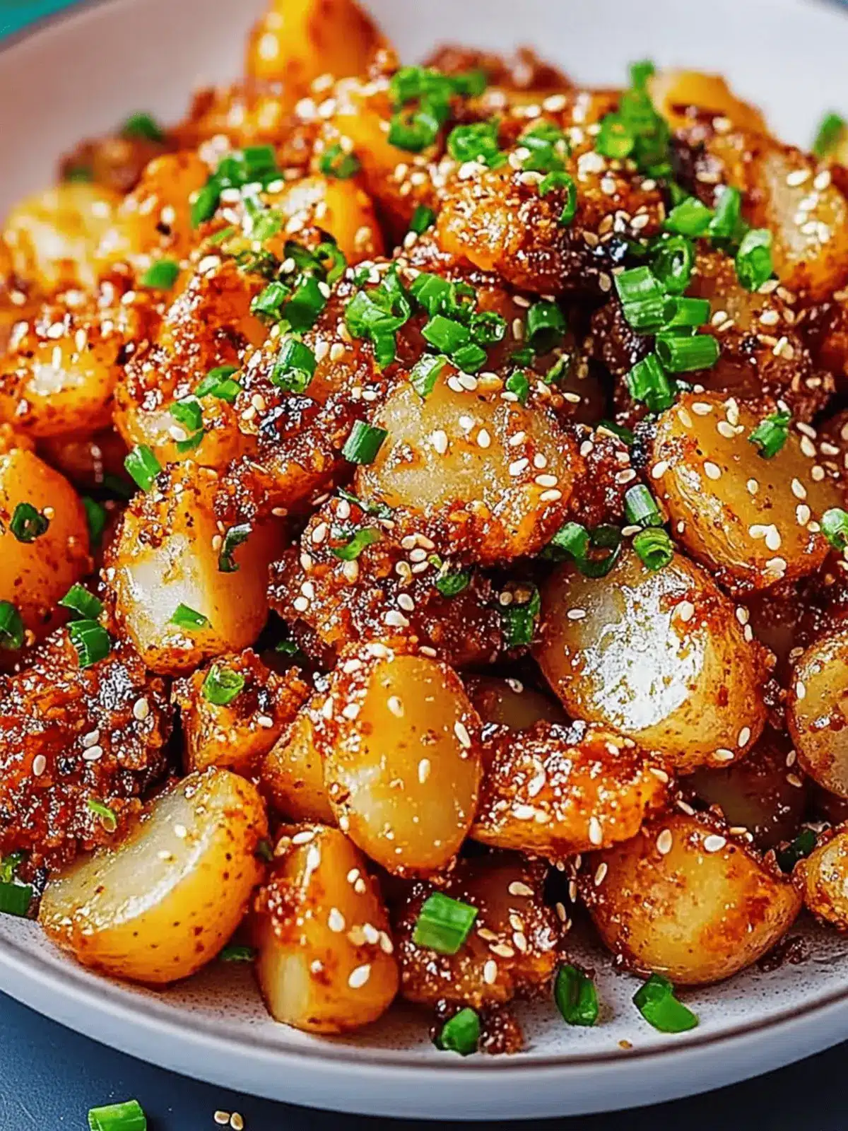 Crispy Korean Potato Dish