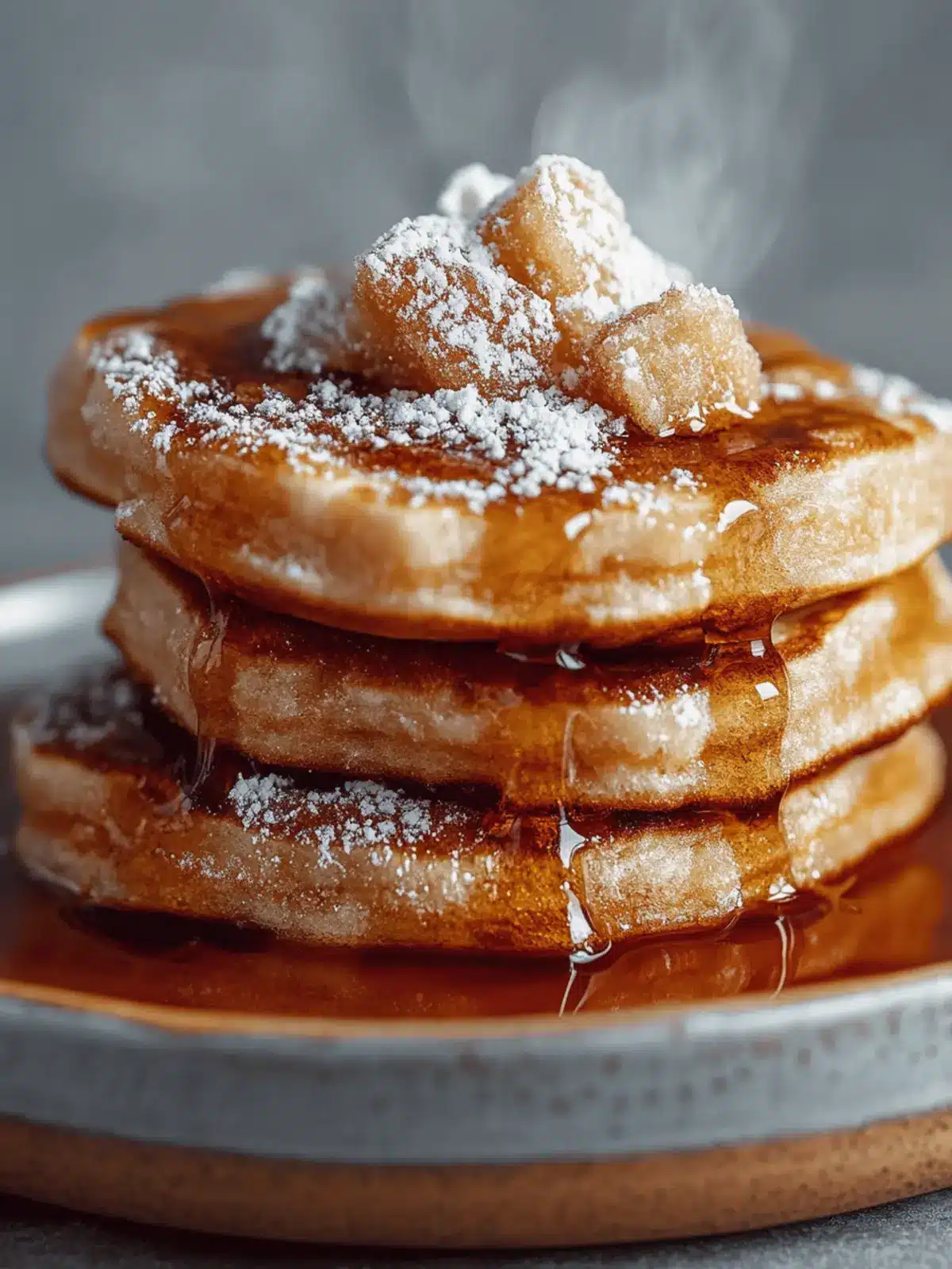 Spanish Churro Pancakes