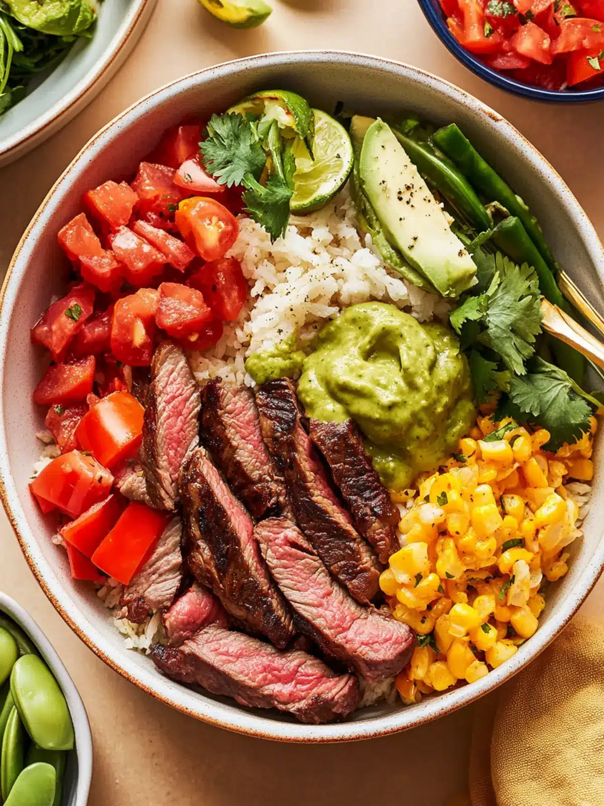 Chipotle Steak Fajita Bowls