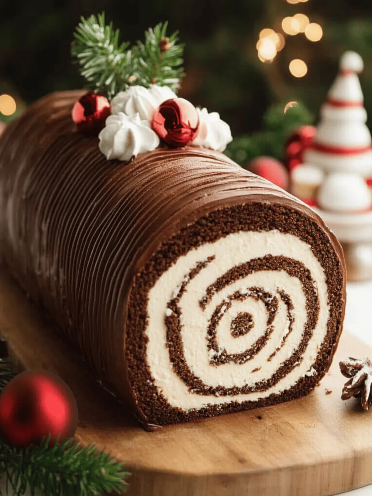 Yule Log Cake (Bûche de Noël) - Your New Holiday Showstopper 4 Yule Log Cake (Bûche de Noël): A Festive Holiday Classic