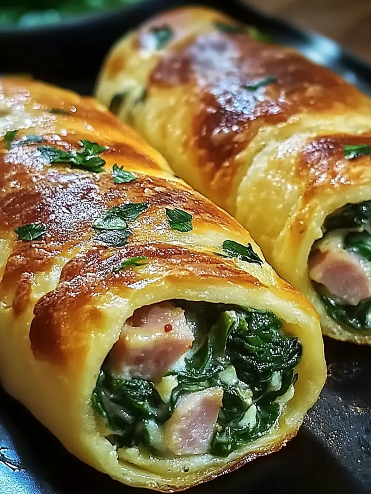 Spinach Ham Breakfast Rolls: Your New Morning Favorite 4 Spinach Ham Breakfast Rolls