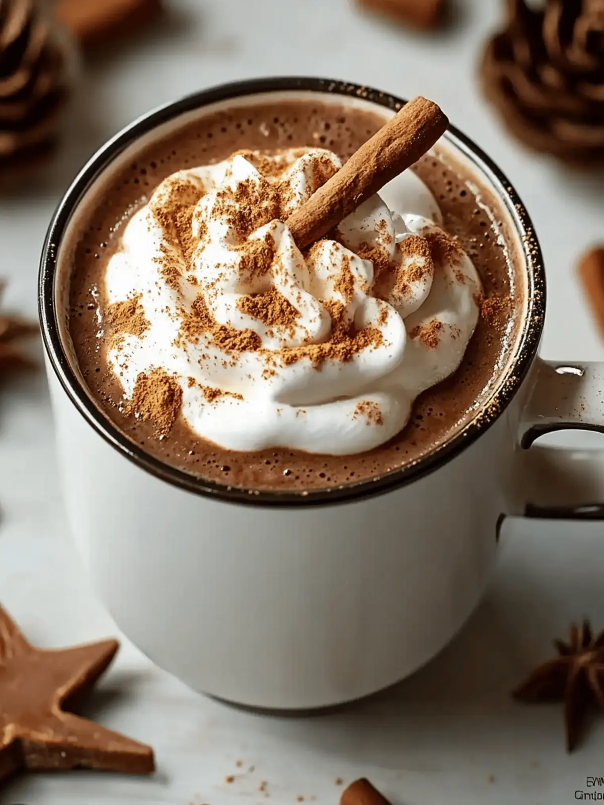 Gingerbread Hot Chocolate