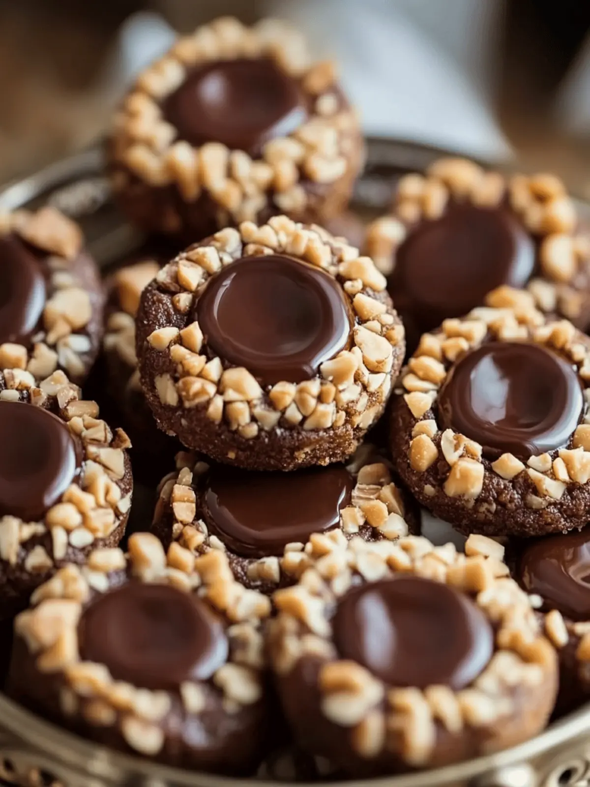 Irresistible Chocolate Hazelnut Thumbprint Cookies Recipe to Savor 5 Chocolate Hazelnut Thumbprint Cookies Recipe