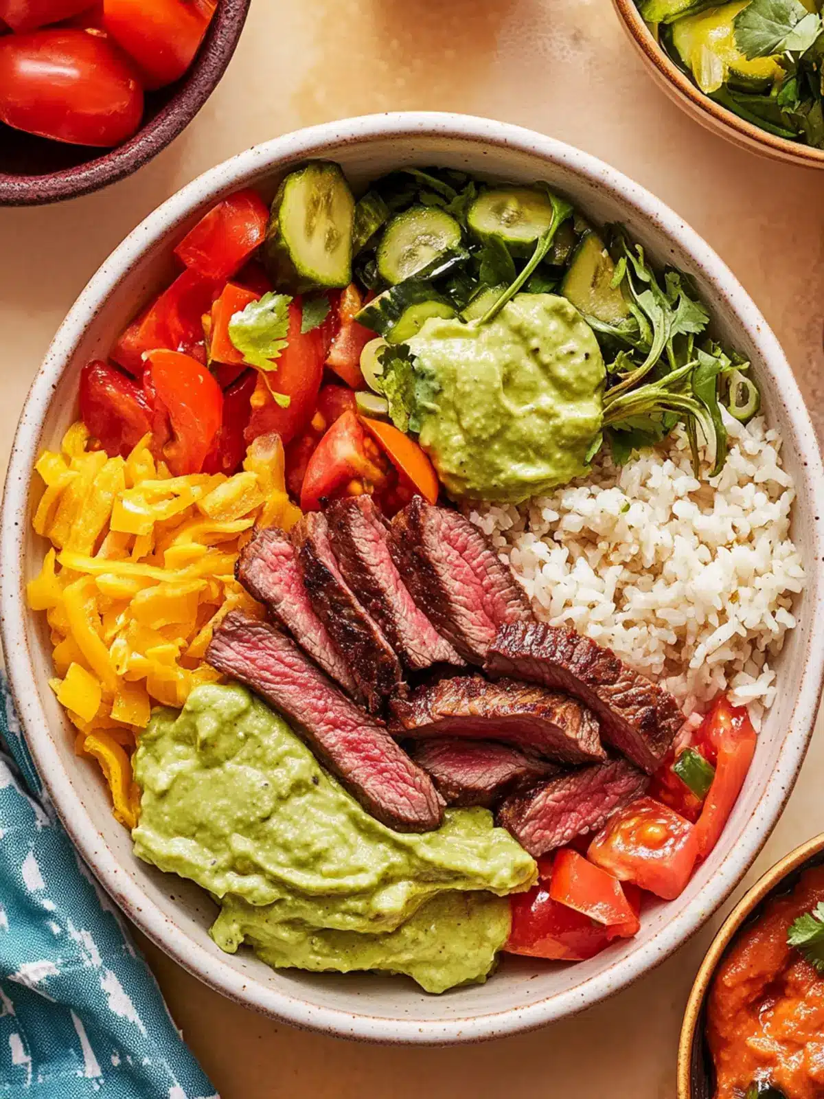 Chipotle Steak Fajita Bowls